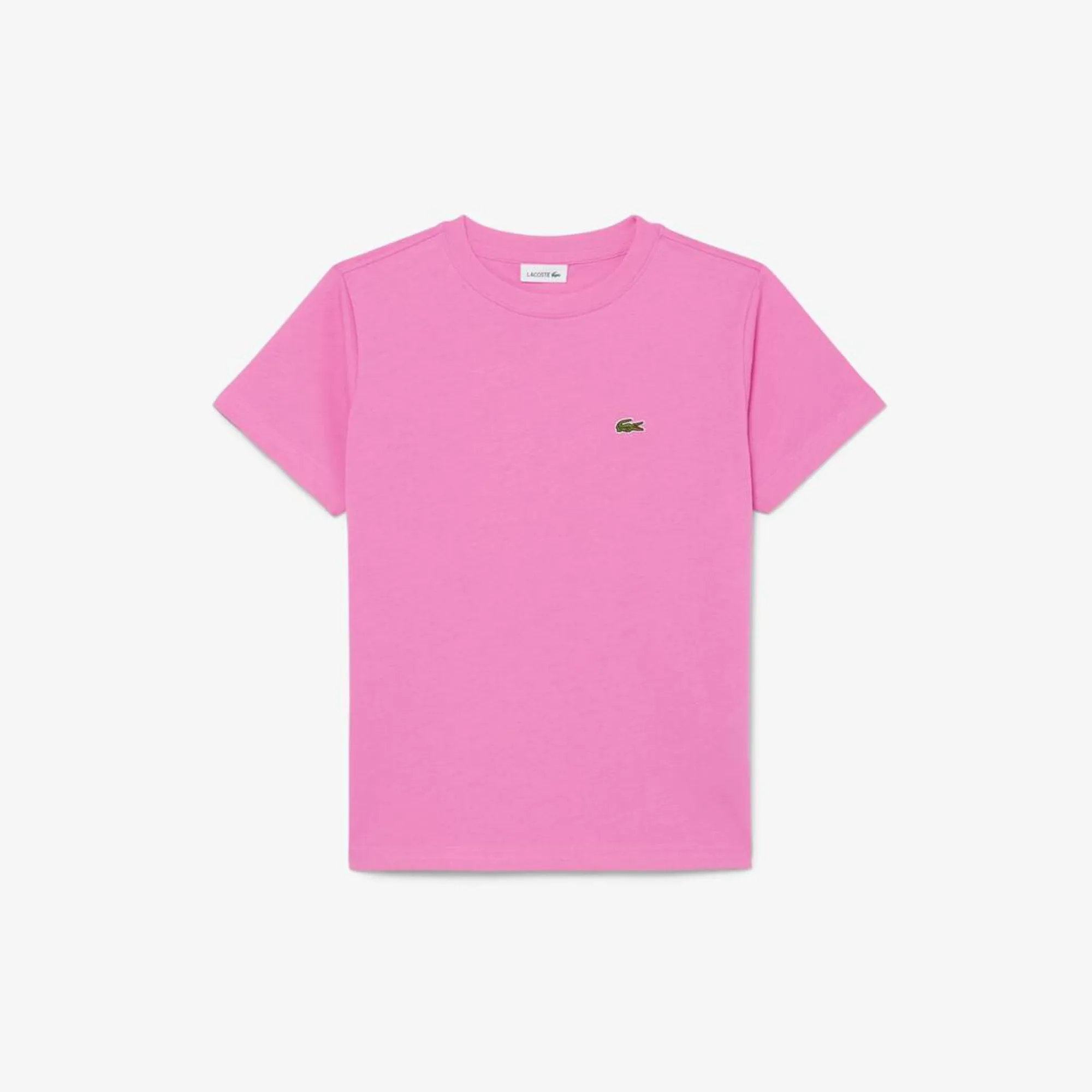 Lacoste Unisex Cotton T-shirt - Rose