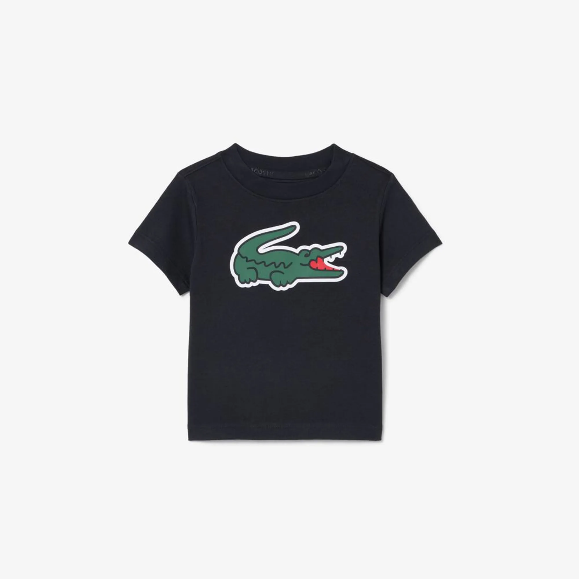 Lacoste Unisex Ultra Dry Printed Sport T-shirt - Noir