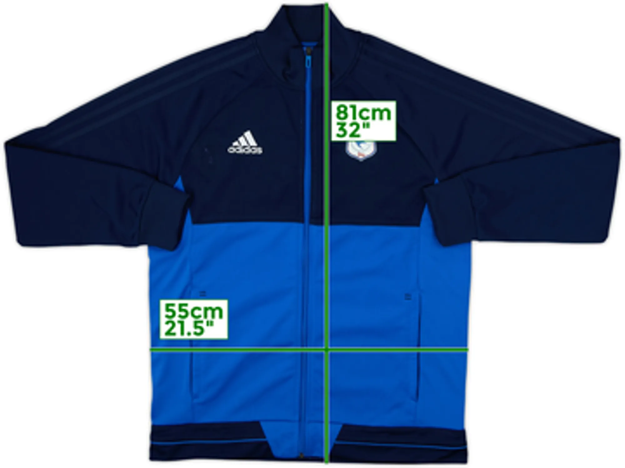 2017-18 Cardiff adidas Track Jacket - 6/10 - (L)