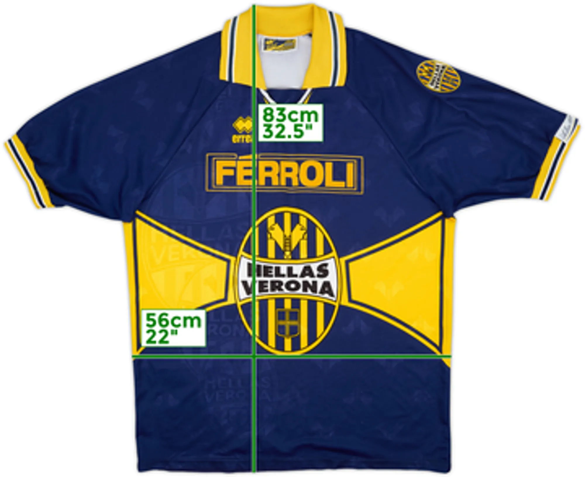 1996-97 Hellas Verona Home Shirt - 8/10 - (M)