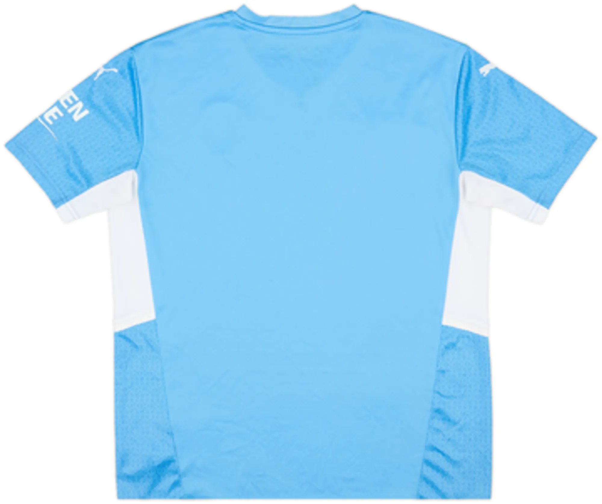 2021-22 Manchester City Home Shirt - 5/10 - (XL.Boys)