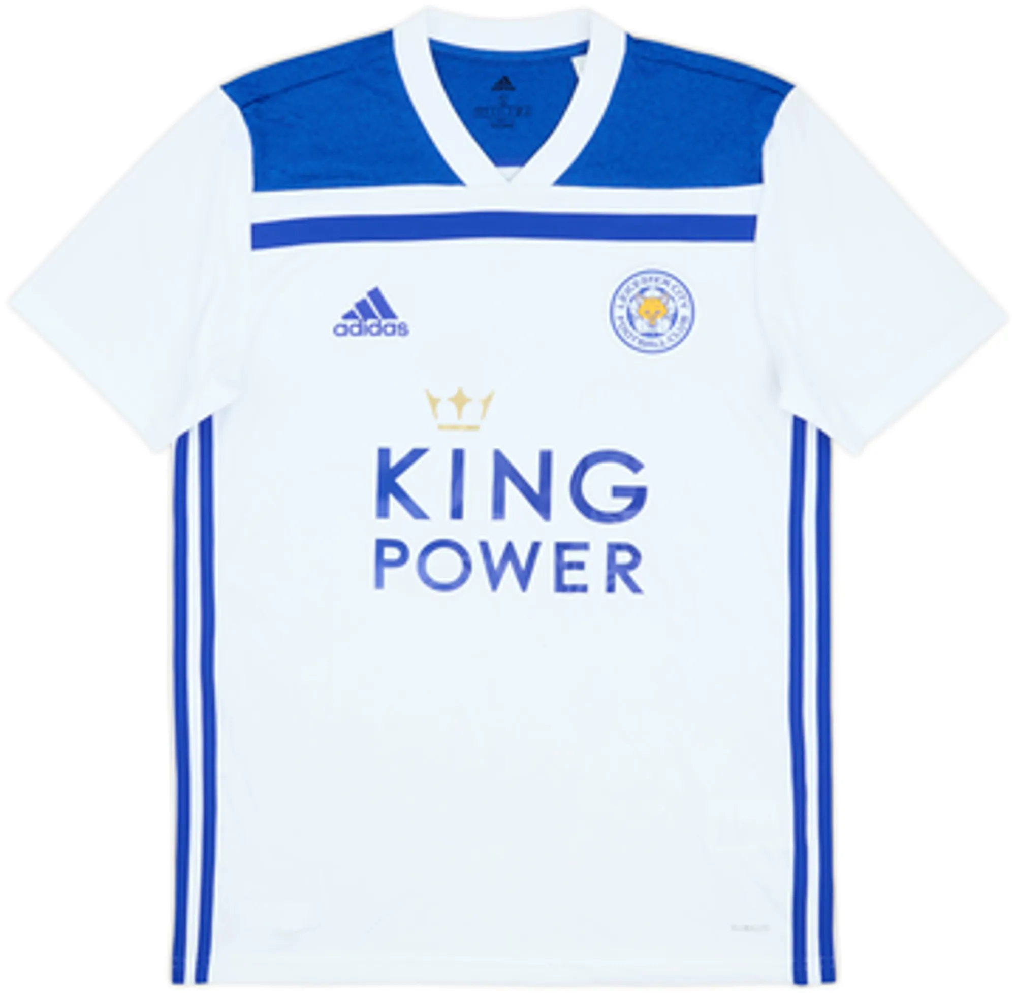 2018-19 Leicester Third Shirt Barnes #19 (S)