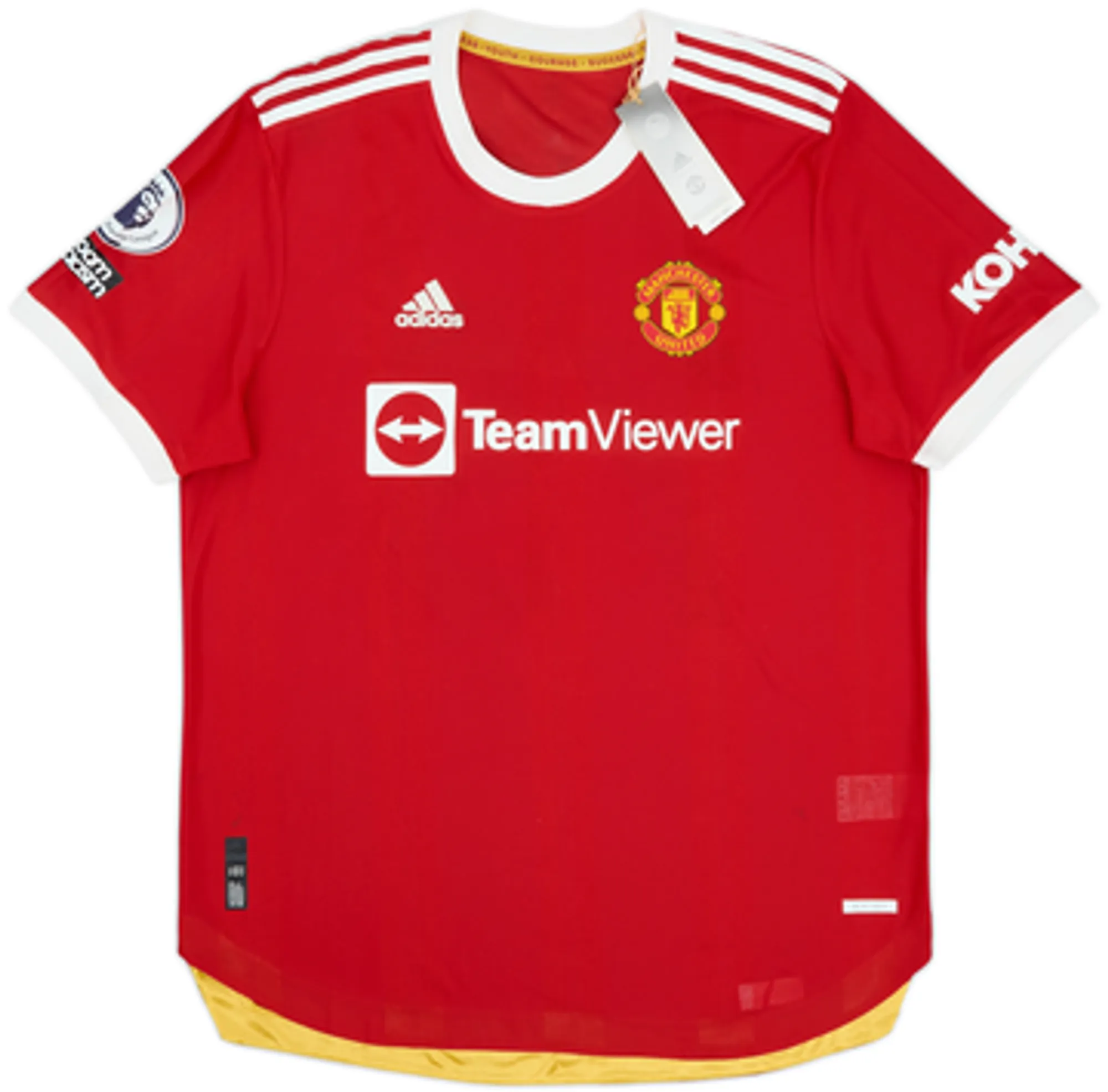 2021-22 Manchester United Authentic Home Shirt Garnacho #75 (XL)