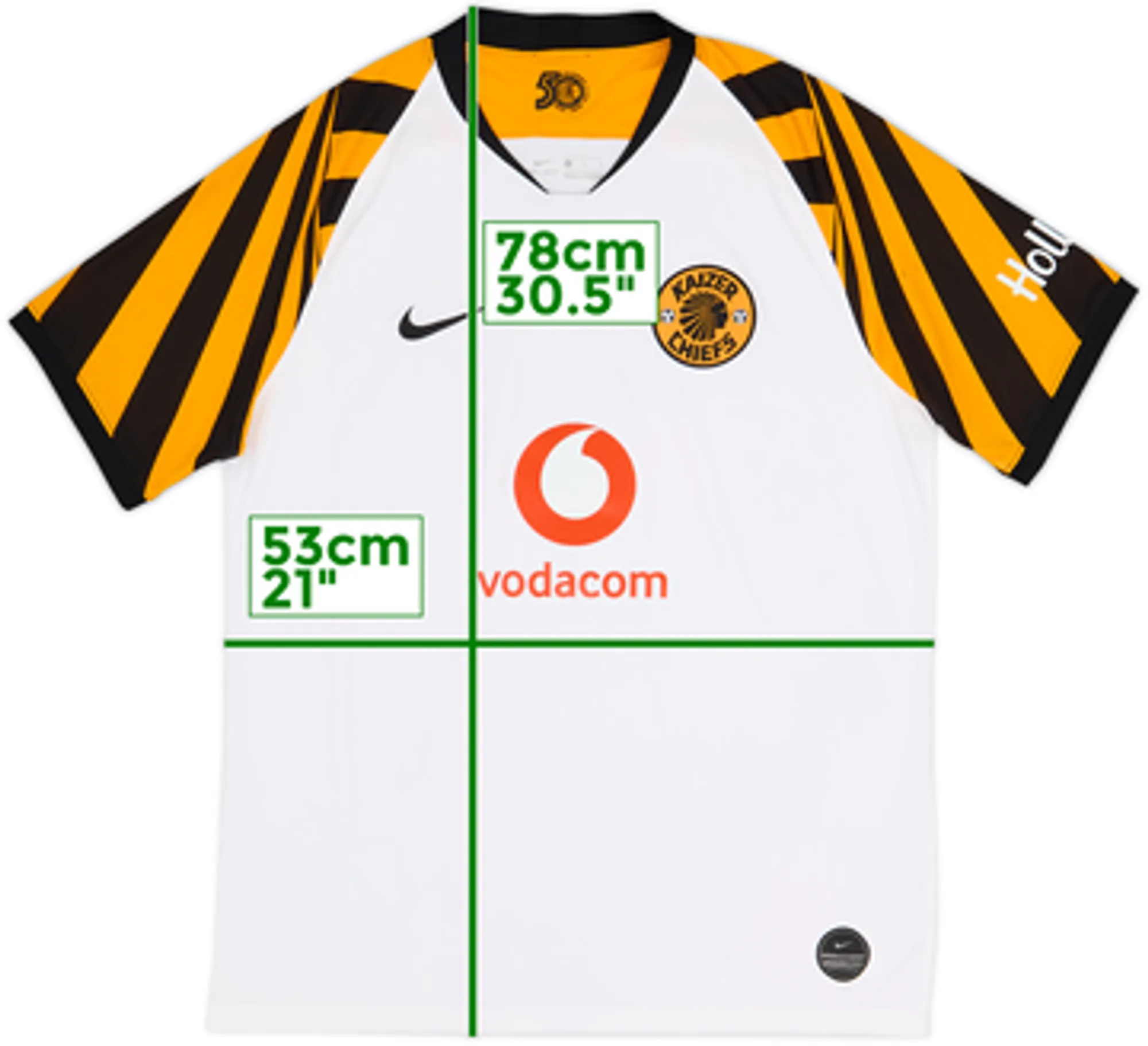 2019-20 Kaizer Chiefs Away Shirt - 8/10 - (L)