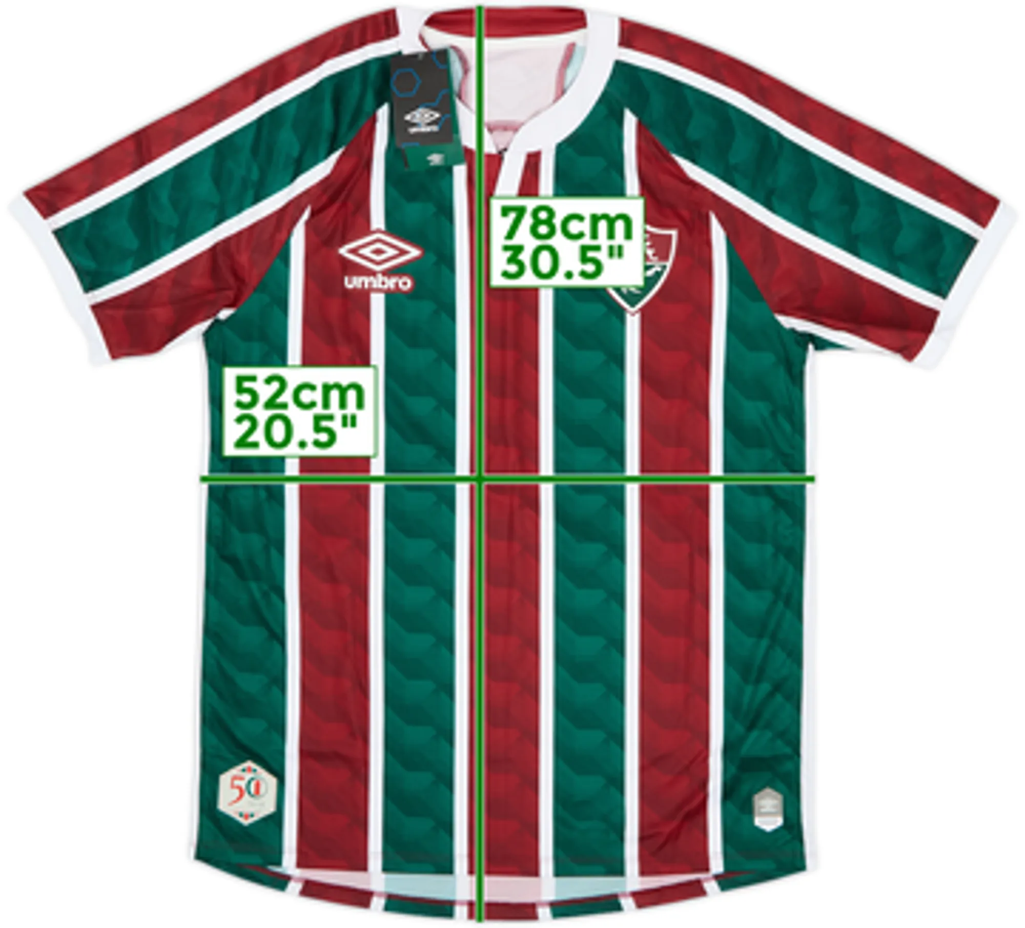 2020-21 Fluminense Home Shirt (M)