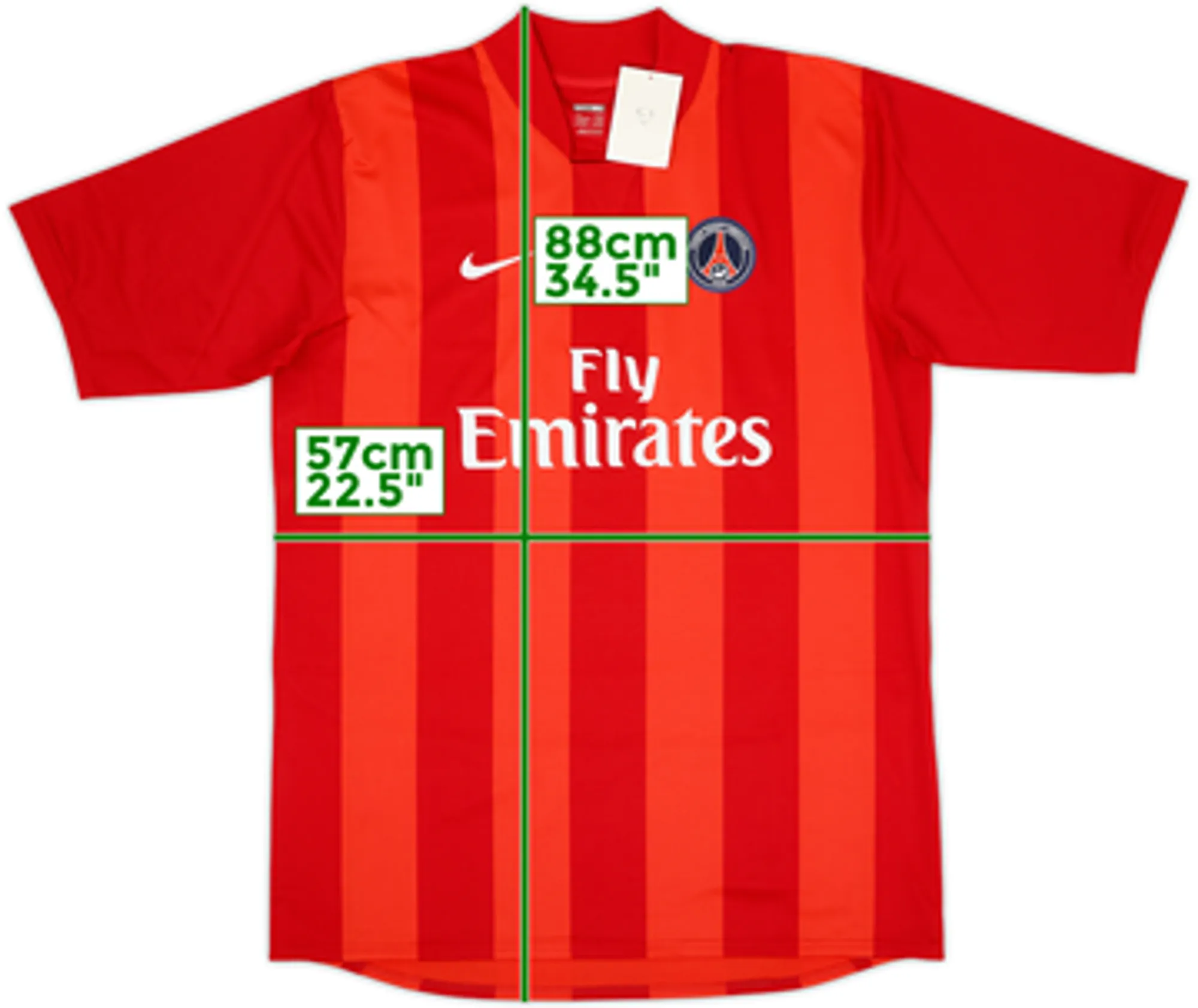 2007-08 Paris Saint Germain Player Issue GK S/S Shirt (XL)