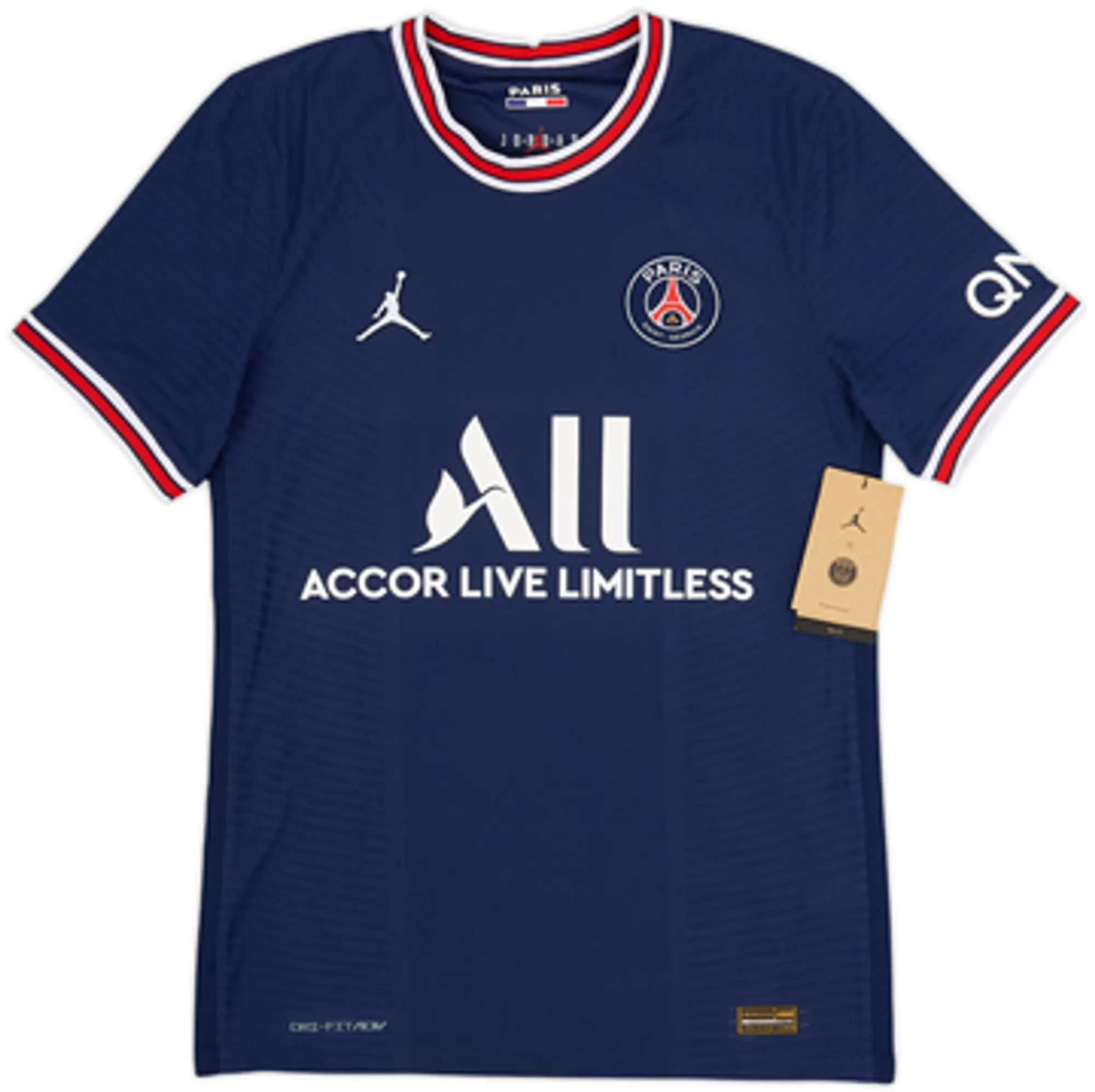 2021-22 Paris Saint-Germain Authentic Home Shirt Messi #30 (M)