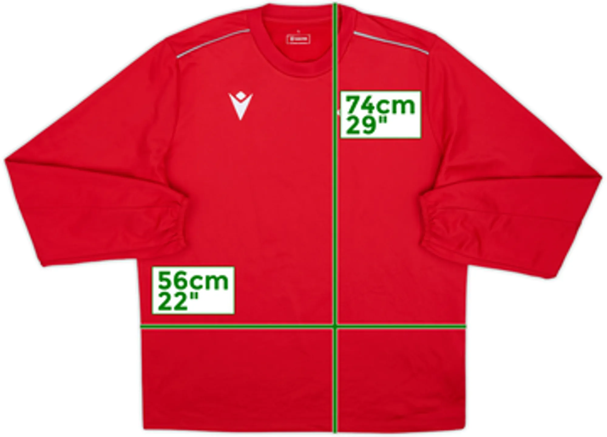 2019-20 Piacenza Macron Sweat Top - 8/10 - (L)