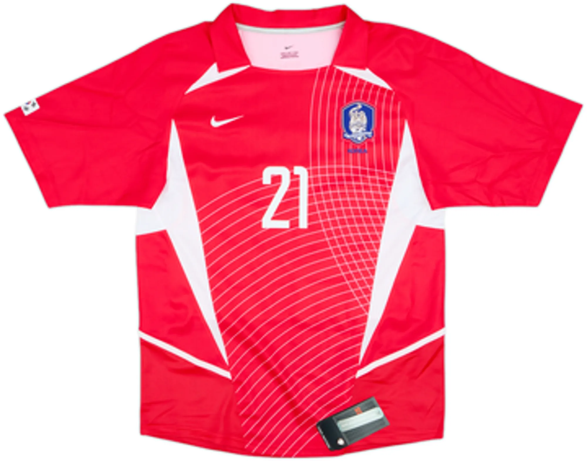 2002-03 South Korea Home Shirt J.S.Park #21 (M)