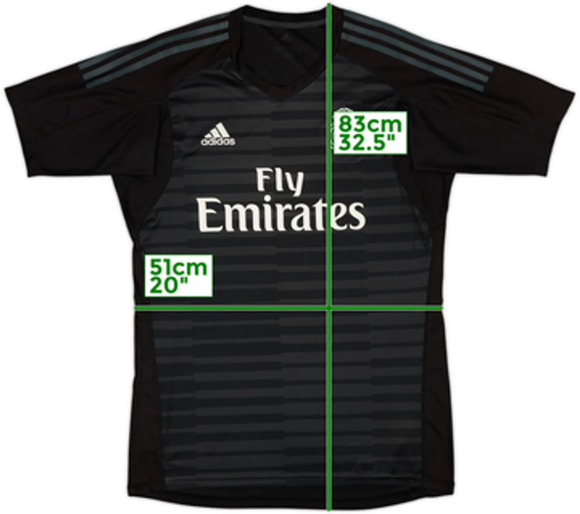 2018-19 Real Madrid GK S/S Shirt - 7/10 - (L)