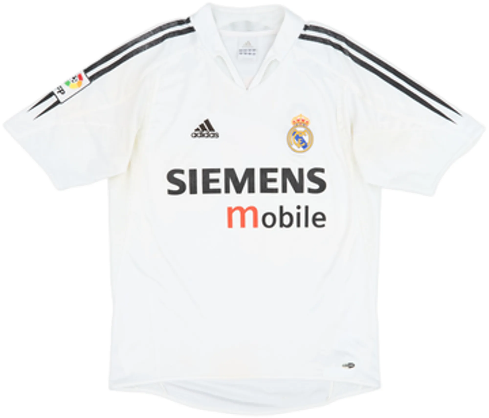 2004-05 Real Madrid Home Shirt Raul #7 - 6/10 - (S)