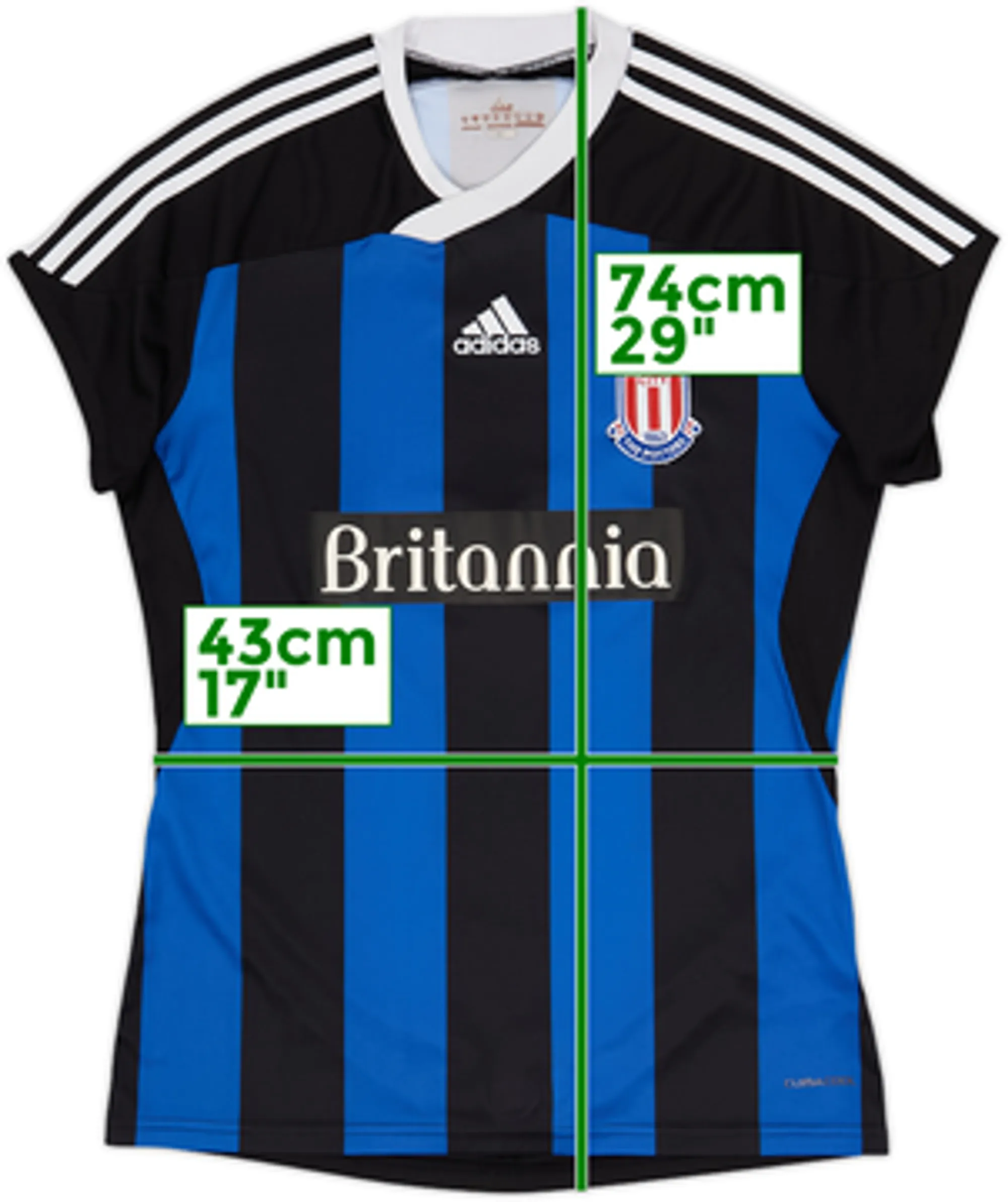 2011-12 Stoke City Away Shirt - 8/10 - (Women's S)