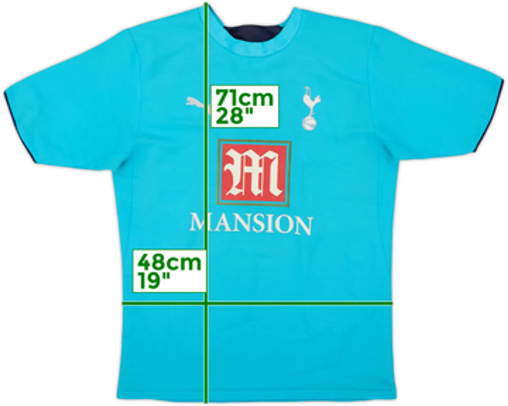 2006-07 Tottenham Away Shirt Davids #5 - 6/10 - (M)