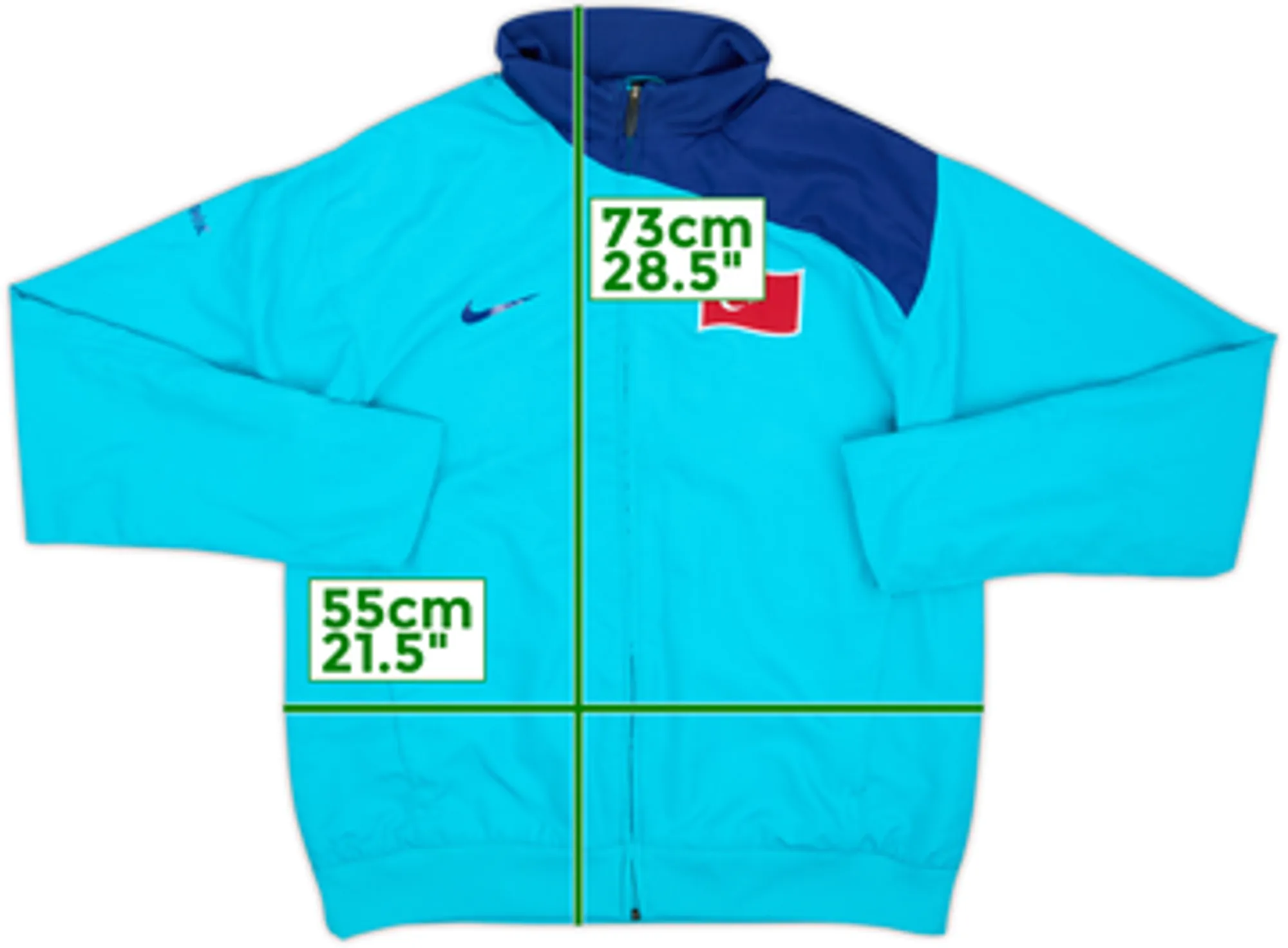 2008-09 Turkey Nike Track Jacket - 8/10 - (M)