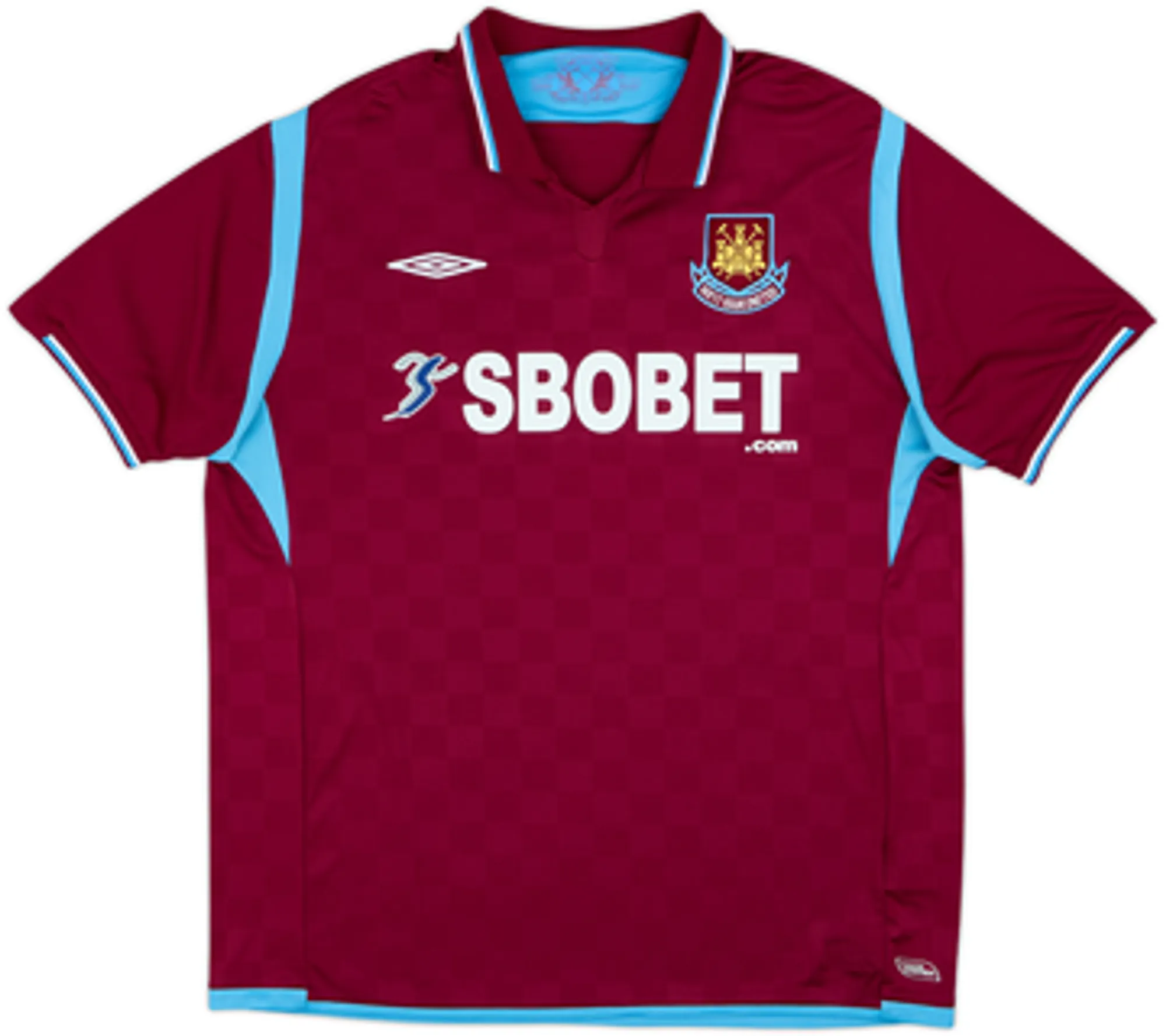 2009-10 West Ham Home Shirt Noble #16 - 9/10 - (S)