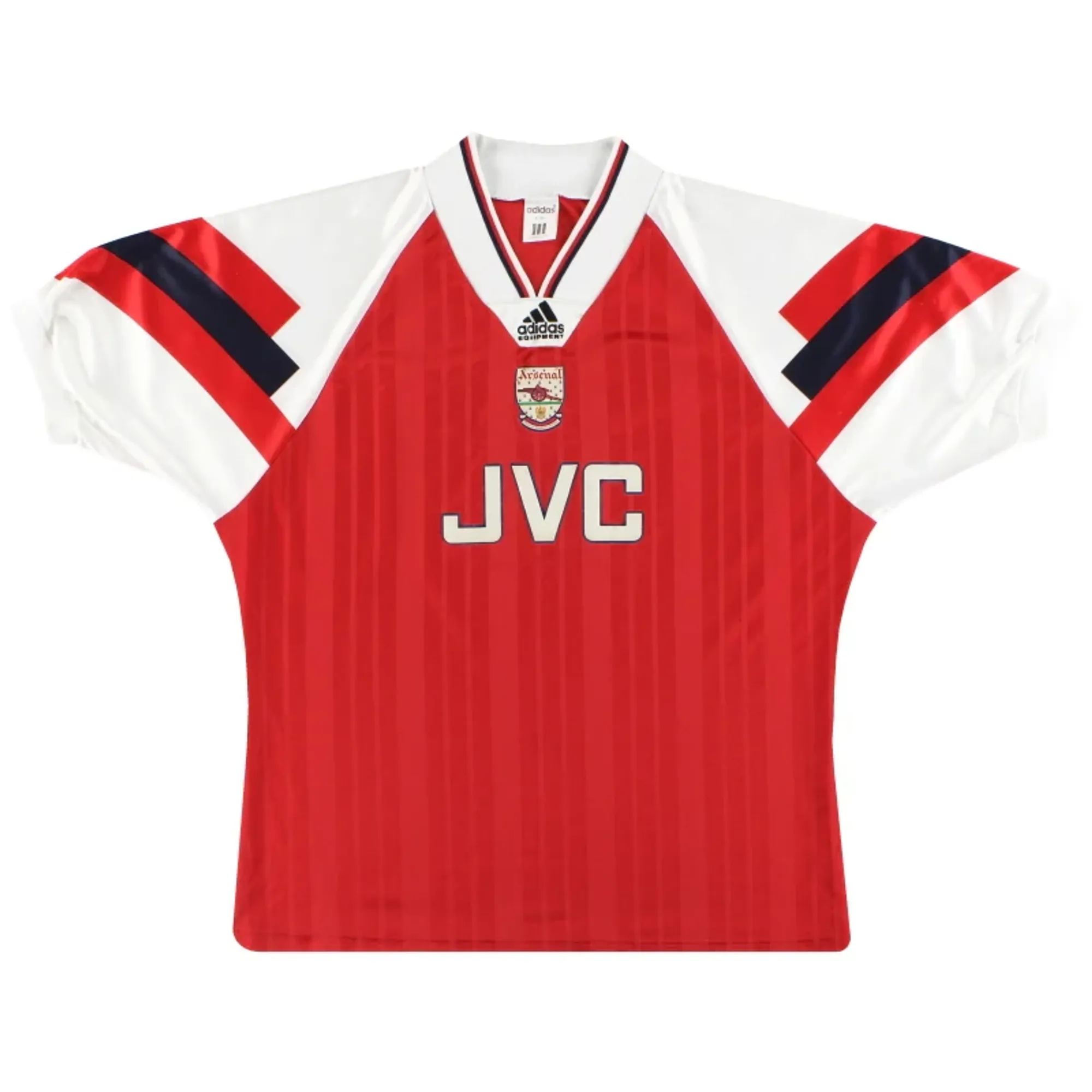 1992-94 Arsenal adidas Home Shirt M - Arsenal / Excellent 