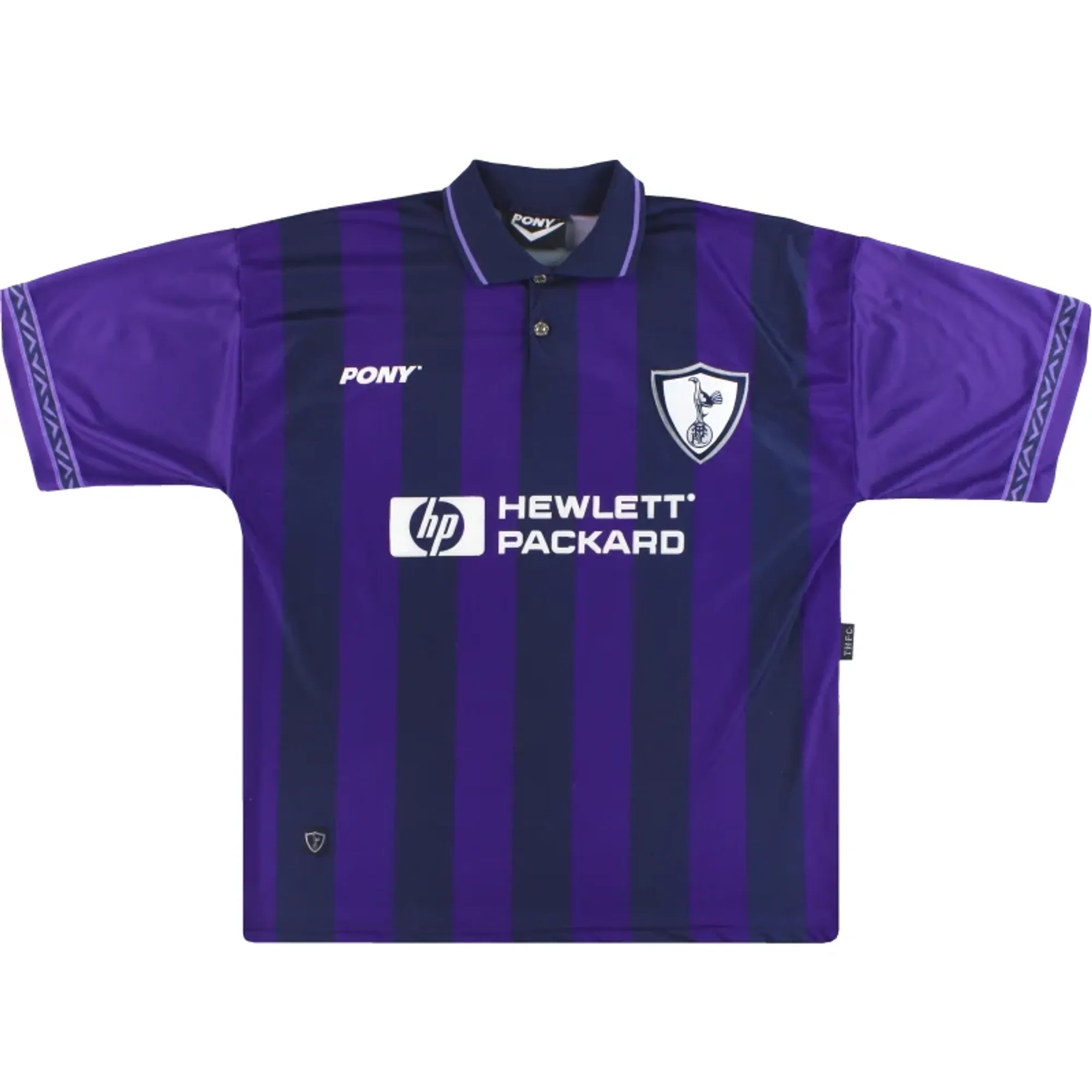 1995-97 Tottenham Pony Away Shirt L - Tottenham Hotspur / Very good 
