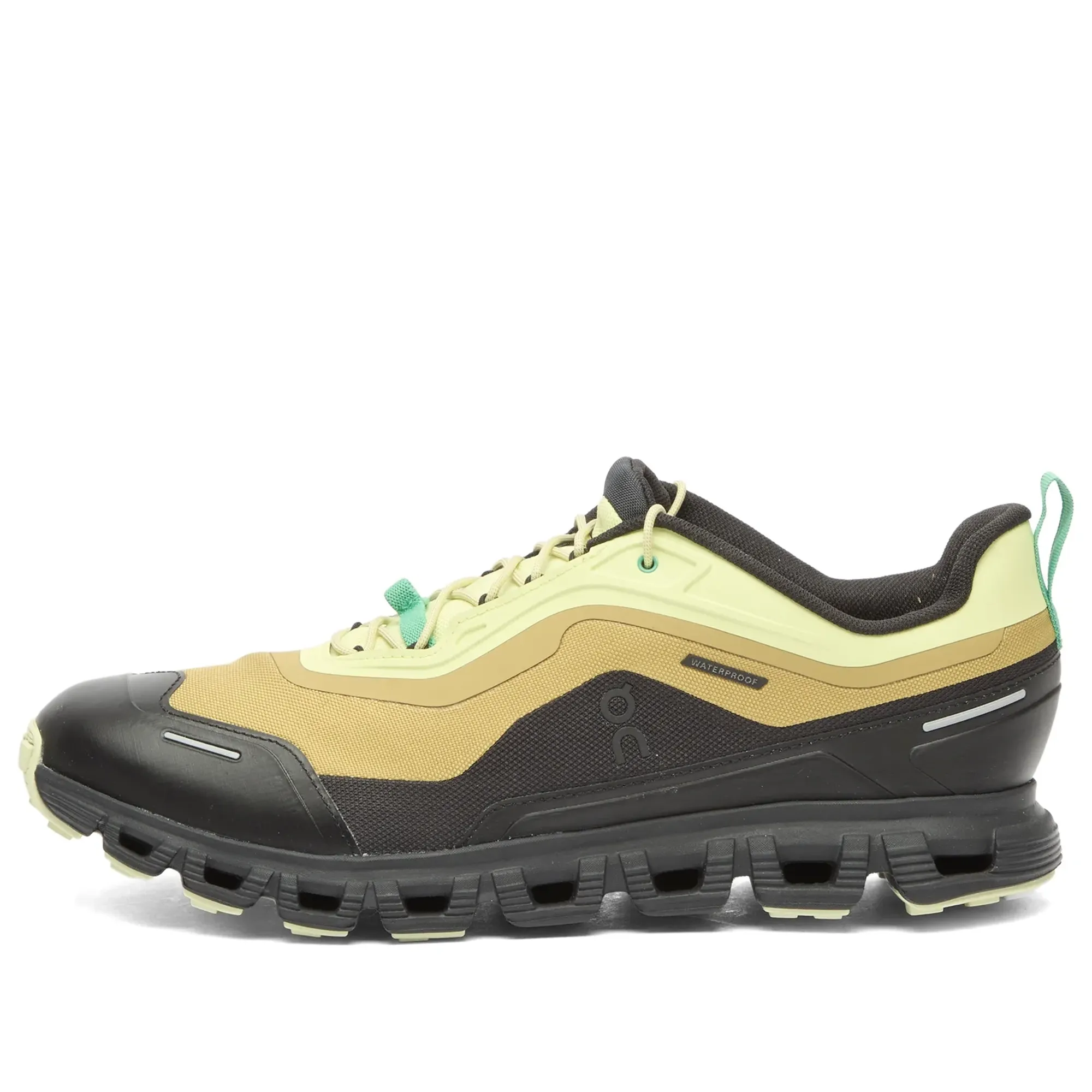 ON Men's Cloud 6 Geo WP Sneaker Limelight/Safari