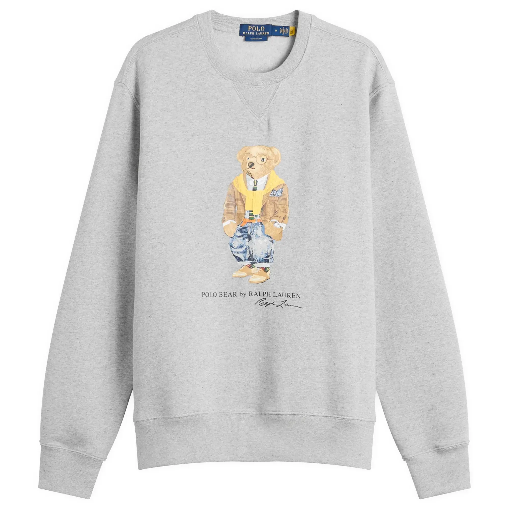 Polo Ralph Lauren Men's Heritage Bear Sweatshirt Loft Heather
