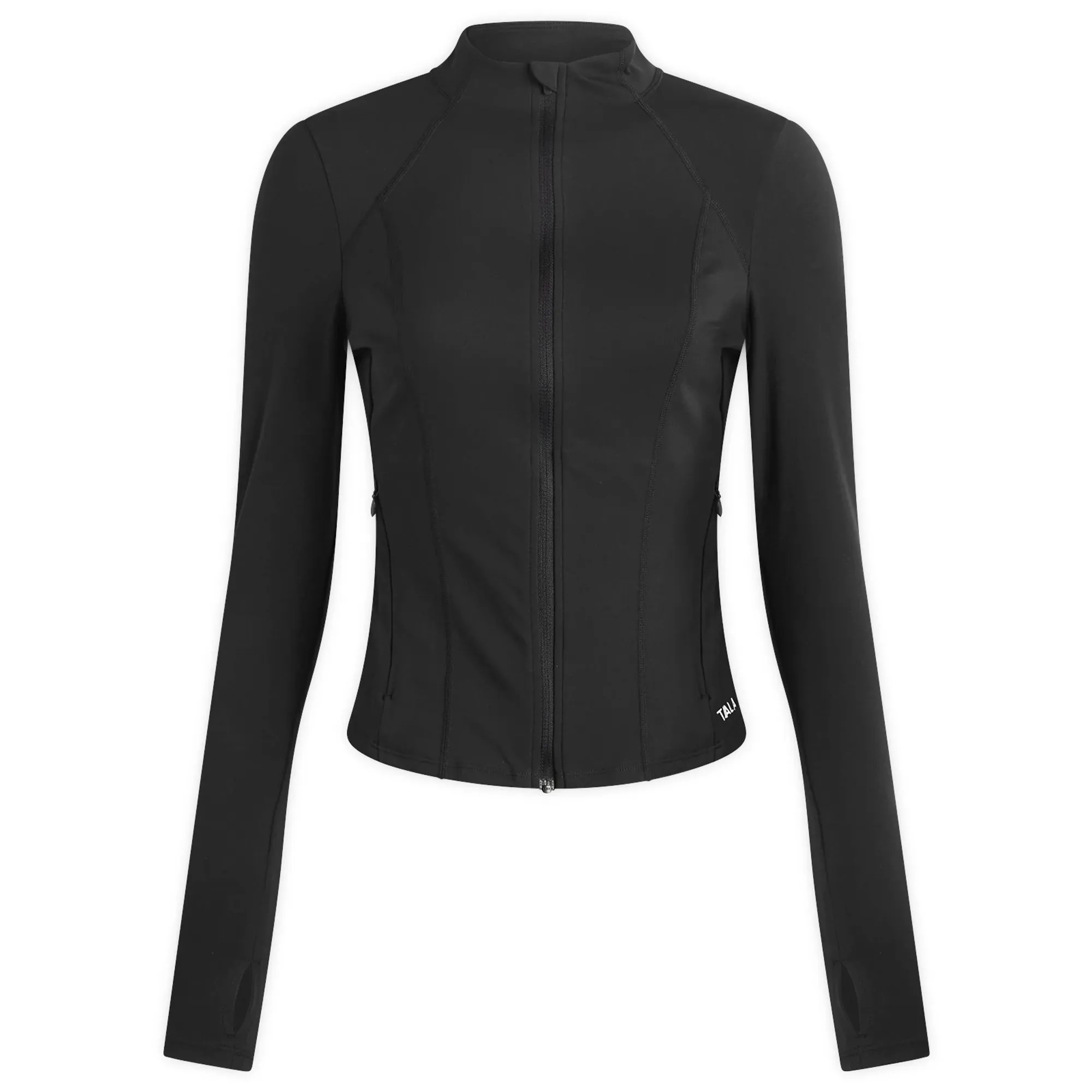 TALA Women's DayFlex Front Running Jacket Shadow Black