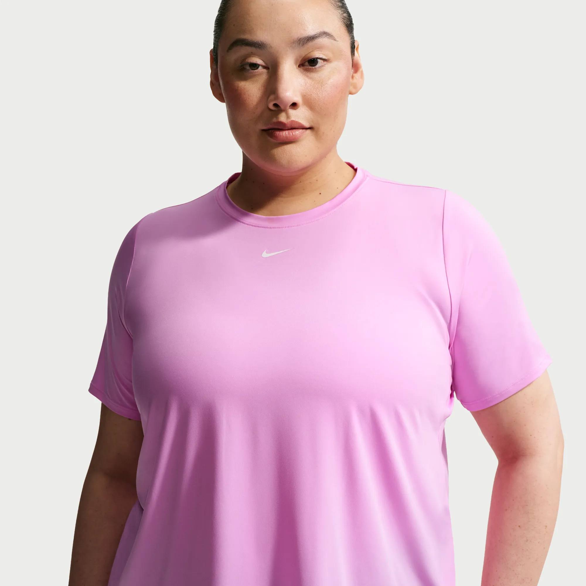 Nike One Classic Women's Dri-FIT Short-Sleeve Top - Purple