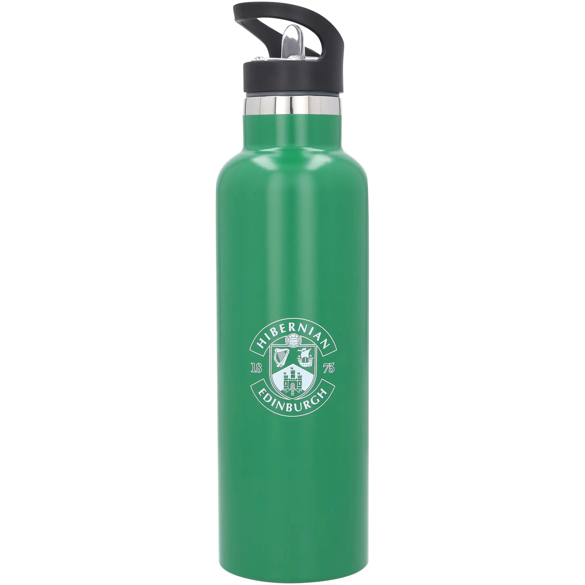 Hibernian Metal Pop Up Lid Water Bottle - 750ml