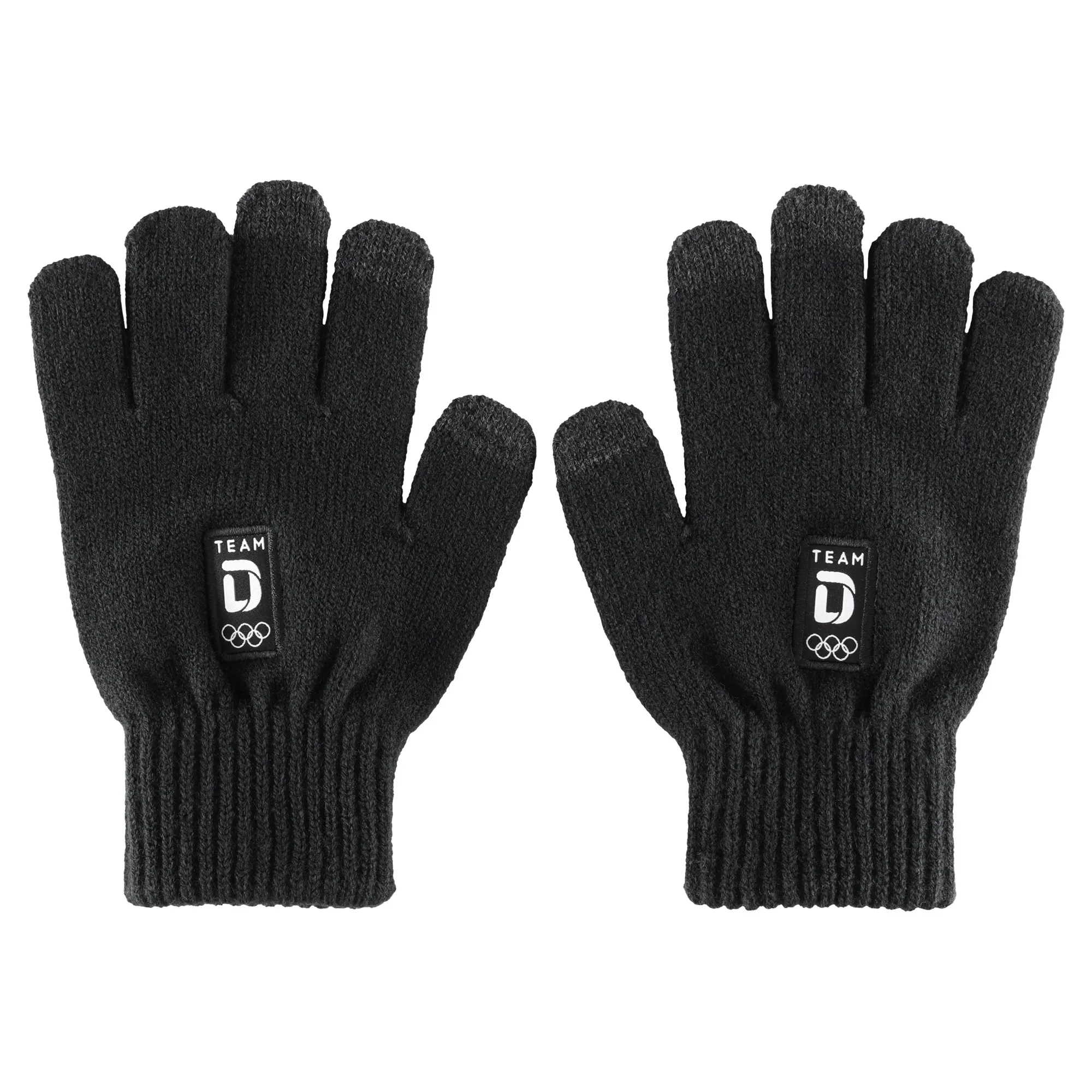 Team D Knitted iTouch Gloves - Junior