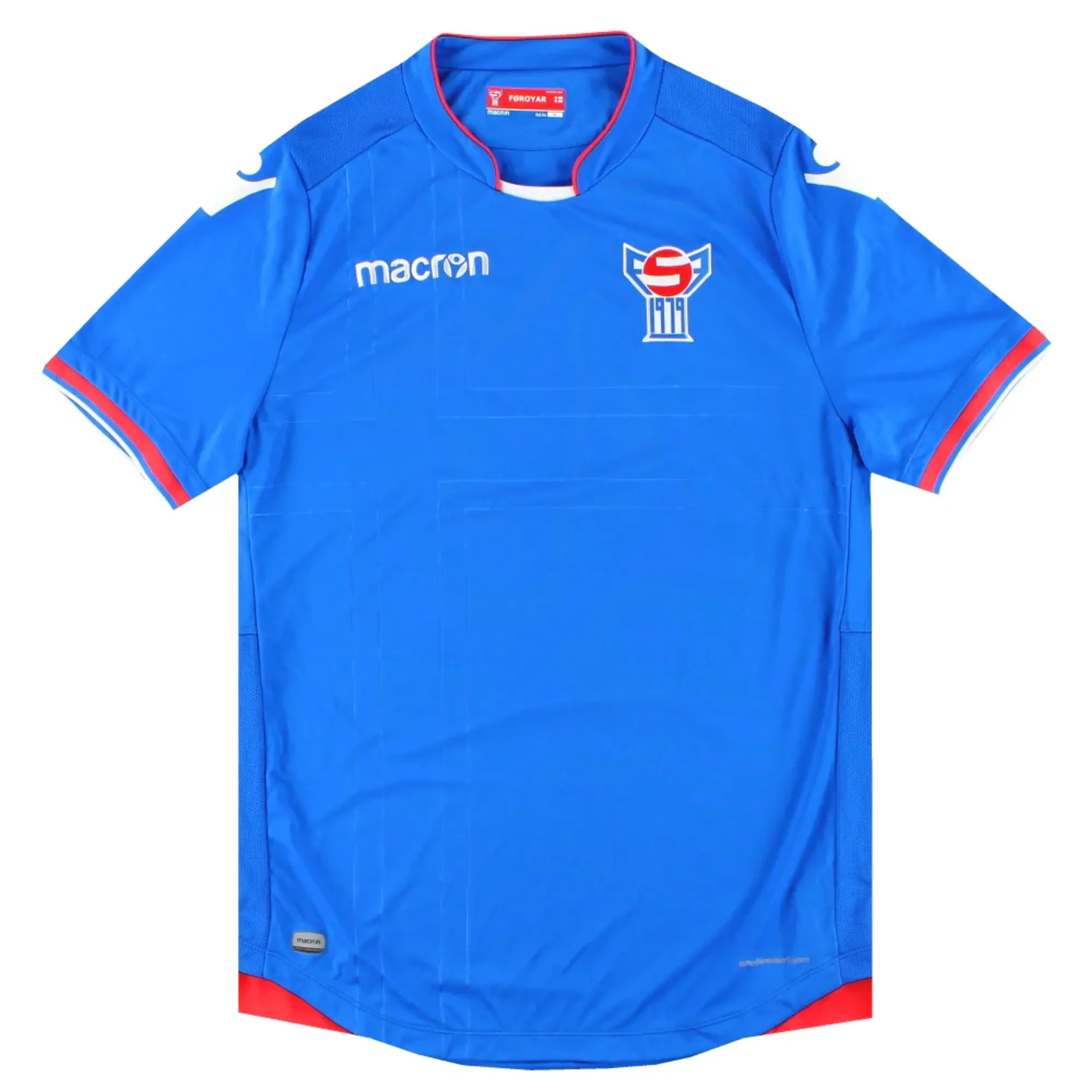 2018-19 Faroe Islands Macron Away Shirt *Mint* XL - Other European / Mint 