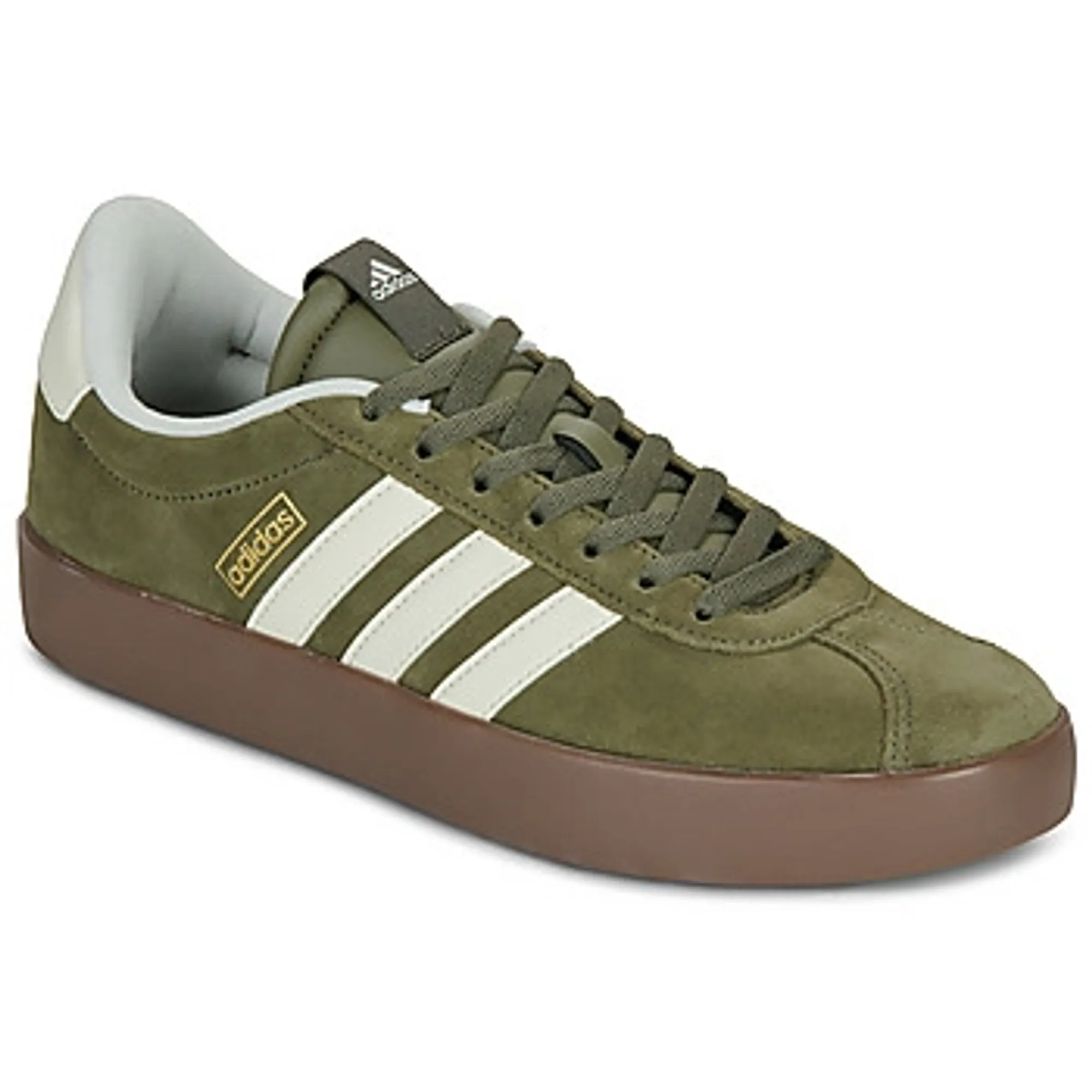 adidas  VL COURT 3.0  men's Shoes (Trainers) in Kaki
