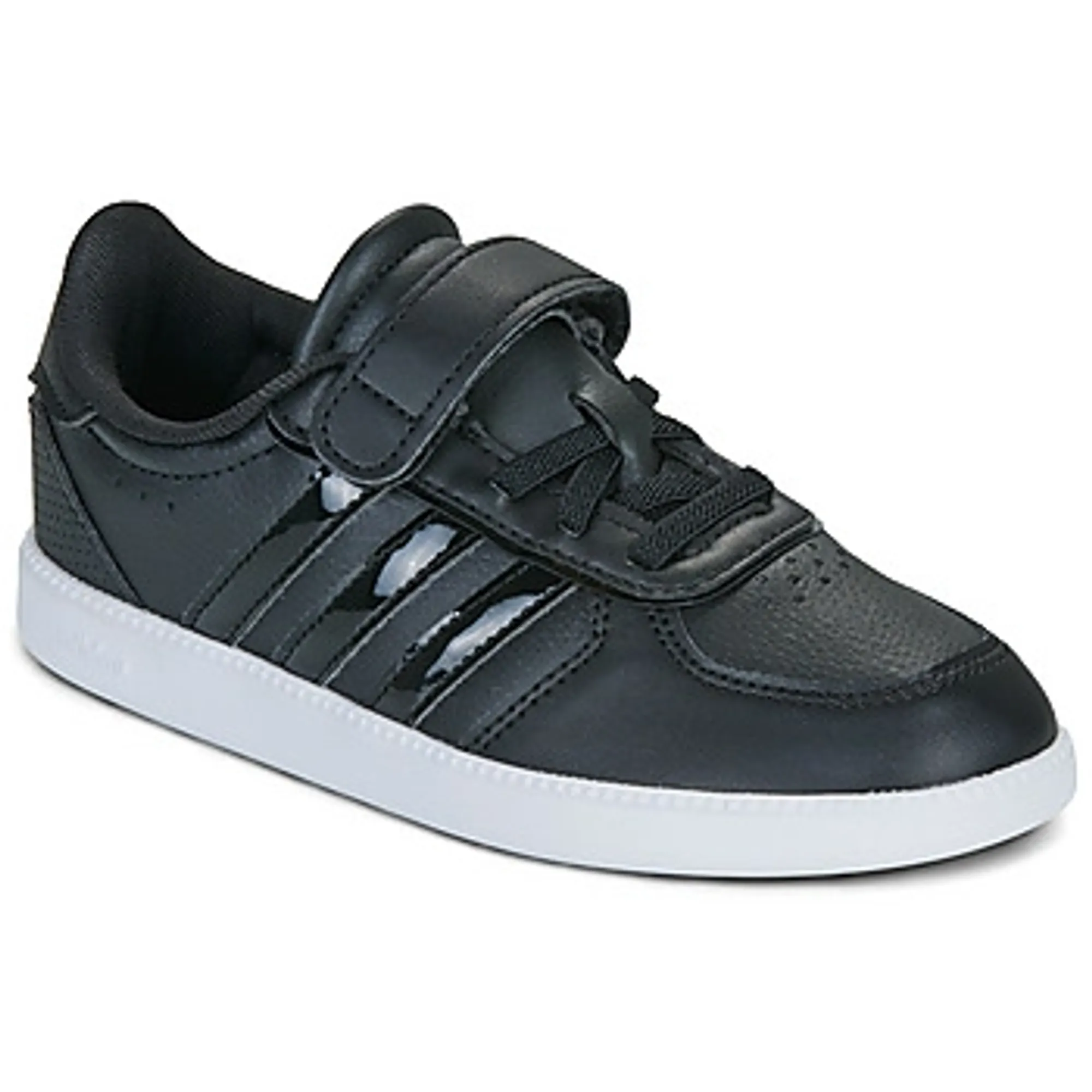 adidas  BREAKNET SLEEK EL C  girls's Children's Shoes (Trainers) in Black