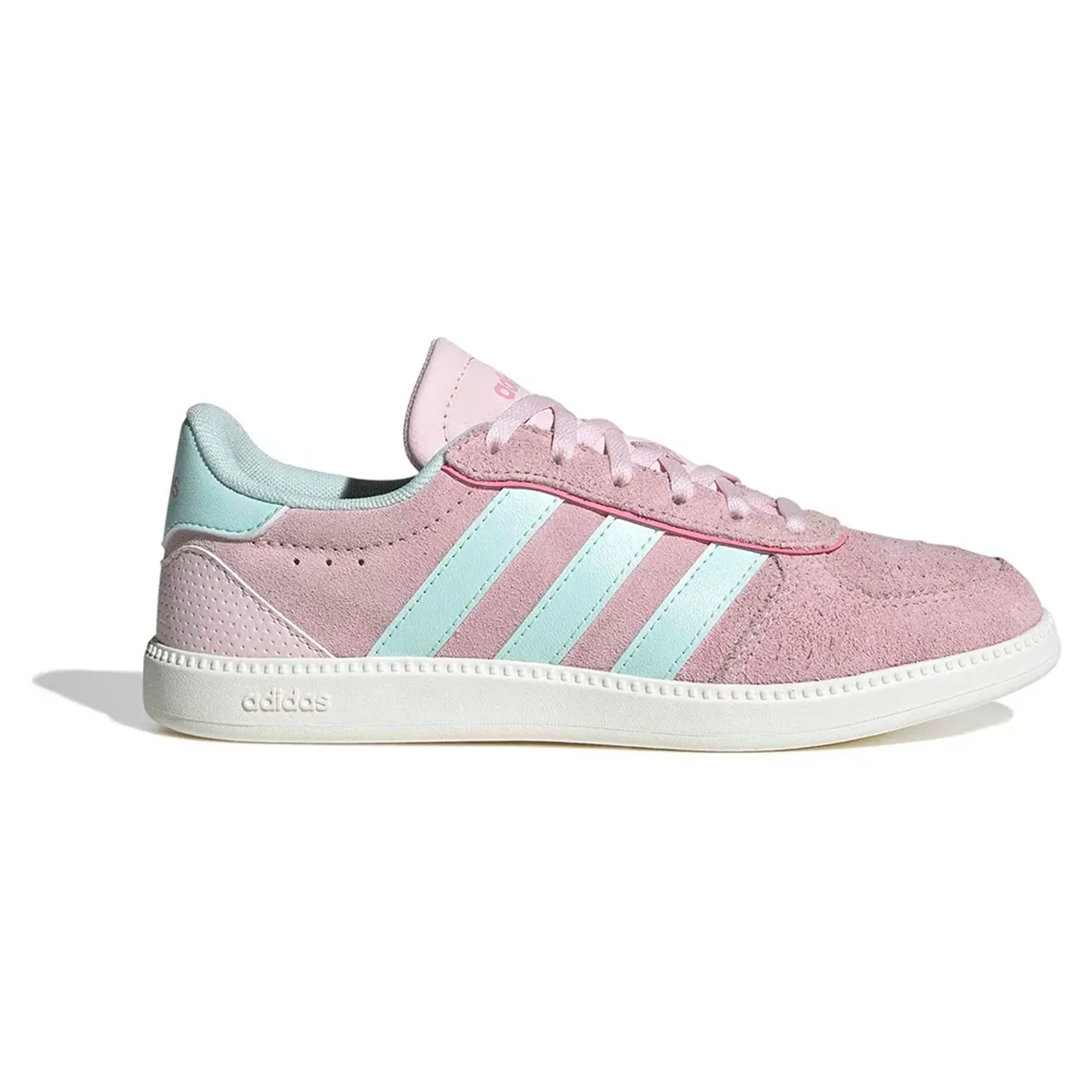 adidas  BREAKNET SLEEK J  girls's Children's Shoes (Trainers) in Pink
