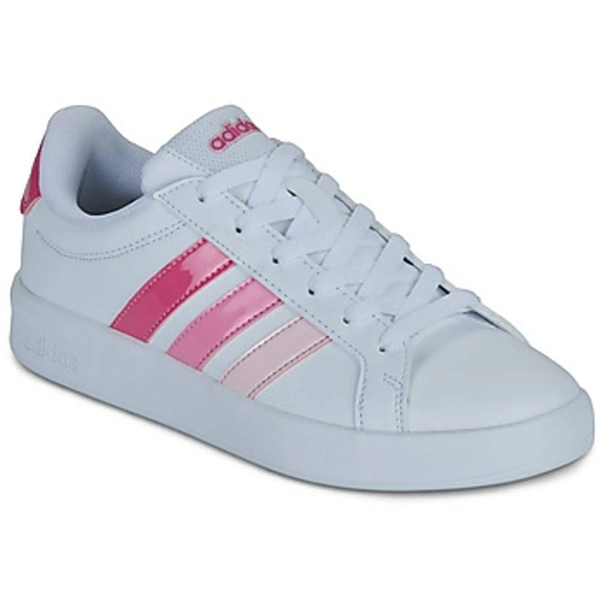 adidas  GRAND COURT 3.0 J  girls's Children's Shoes (Trainers) in White