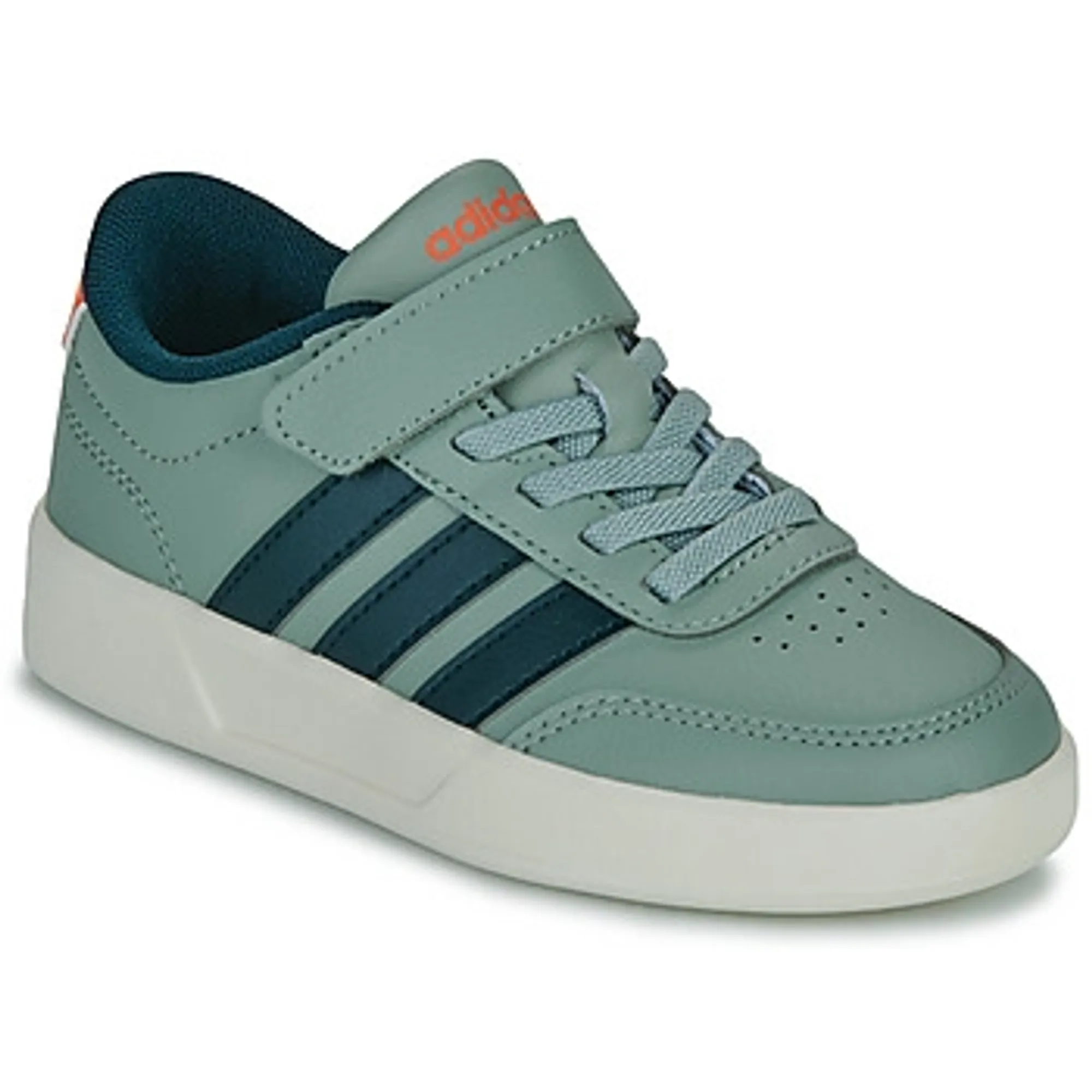 adidas  BREAKNET 3.0 EL C  boys's Children's Shoes (Trainers) in Green