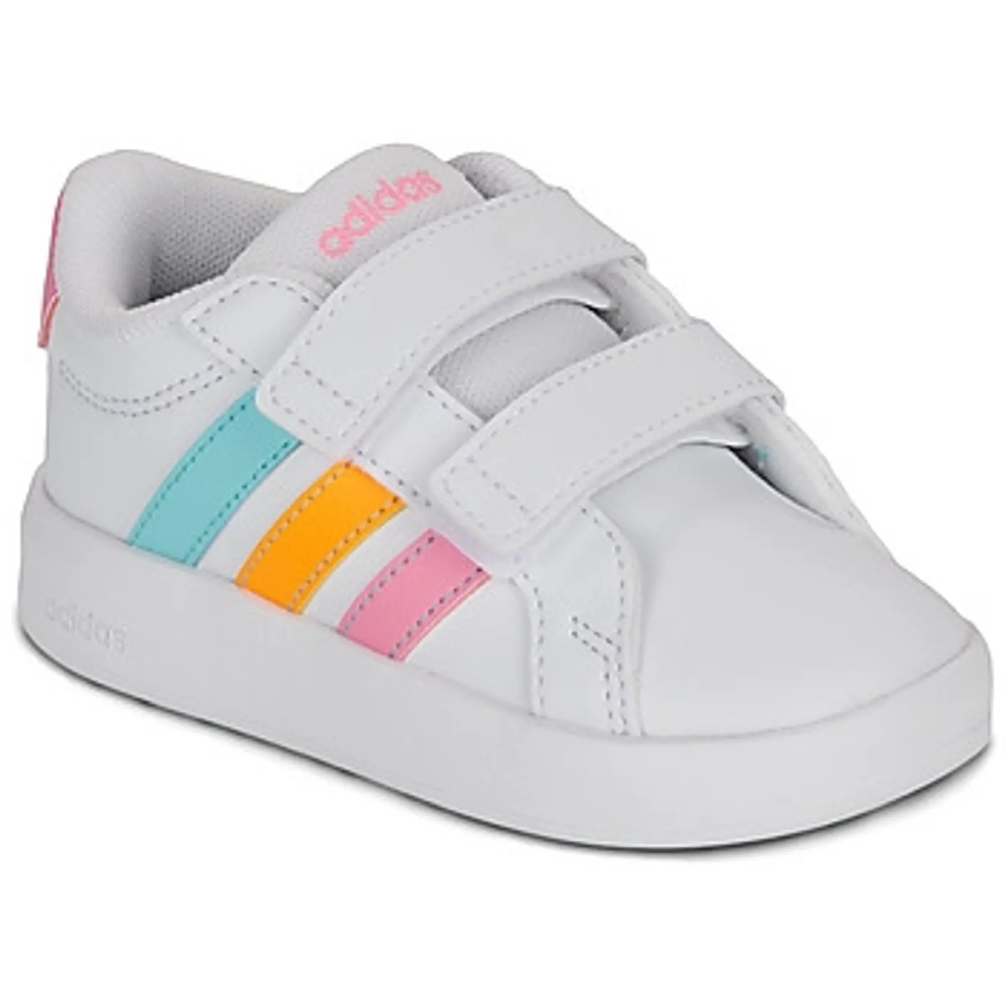 adidas  GRAND COURT 3.0 CF I  girls's Children's Shoes (Trainers) in White