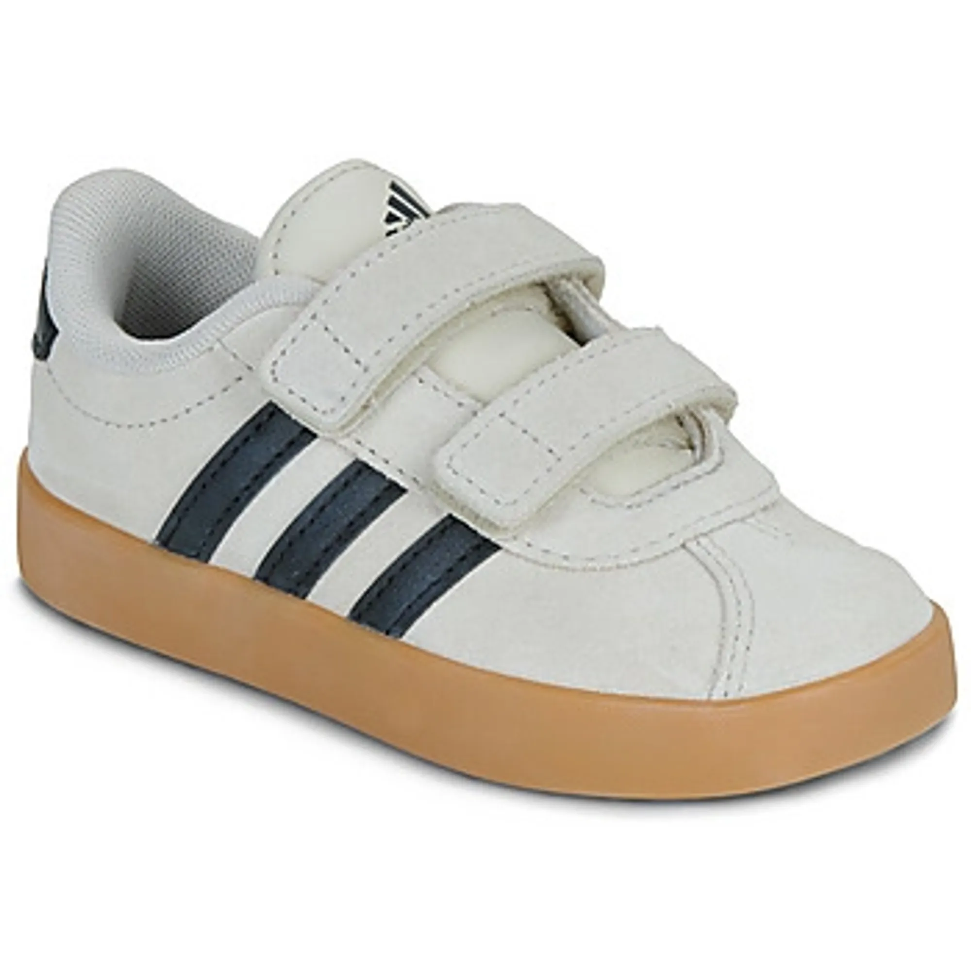 adidas  VL COURT 3.0 CF I  girls's Children's Shoes (Trainers) in Beige