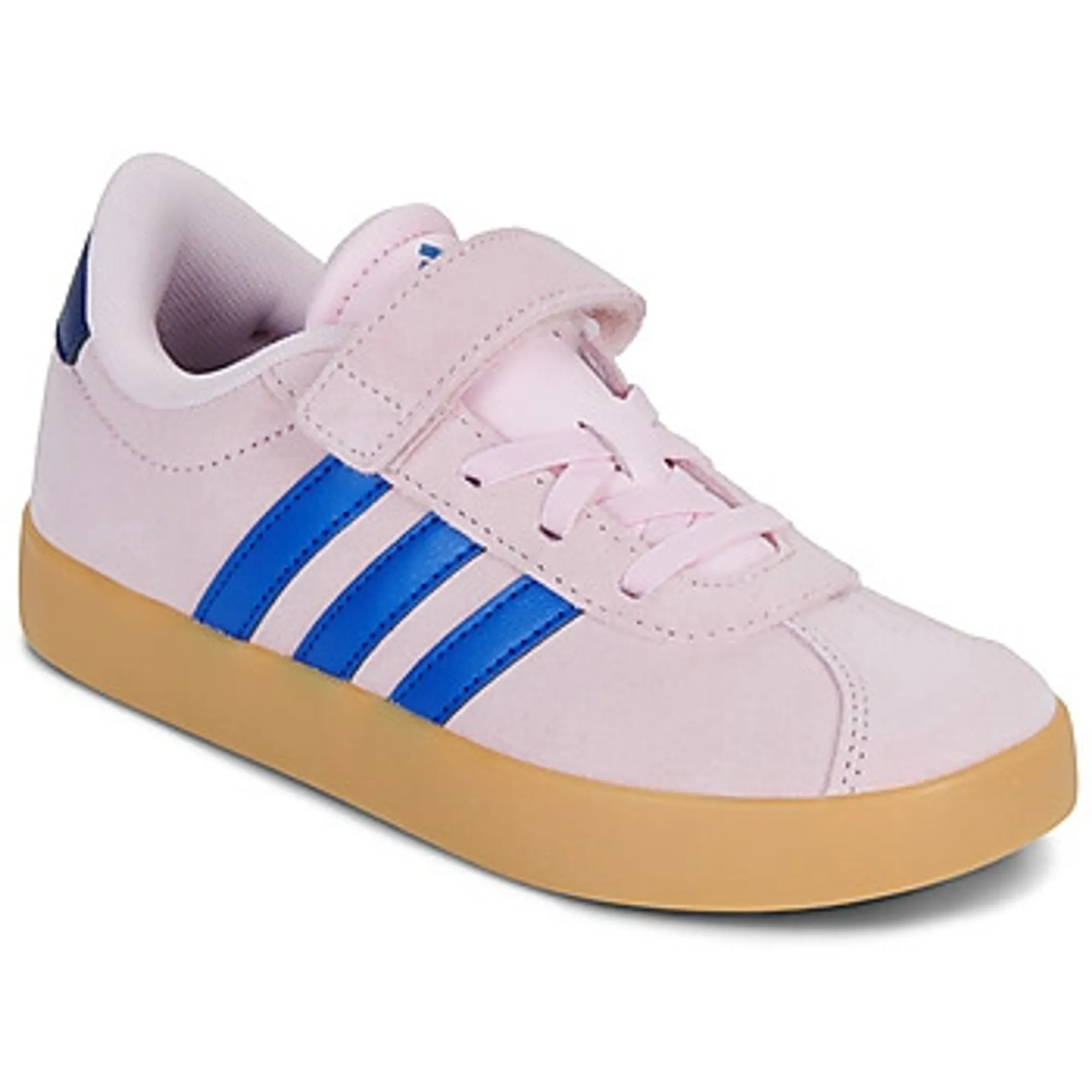 adidas  VL COURT 3.0 EL C  girls's Children's Shoes (Trainers) in Pink