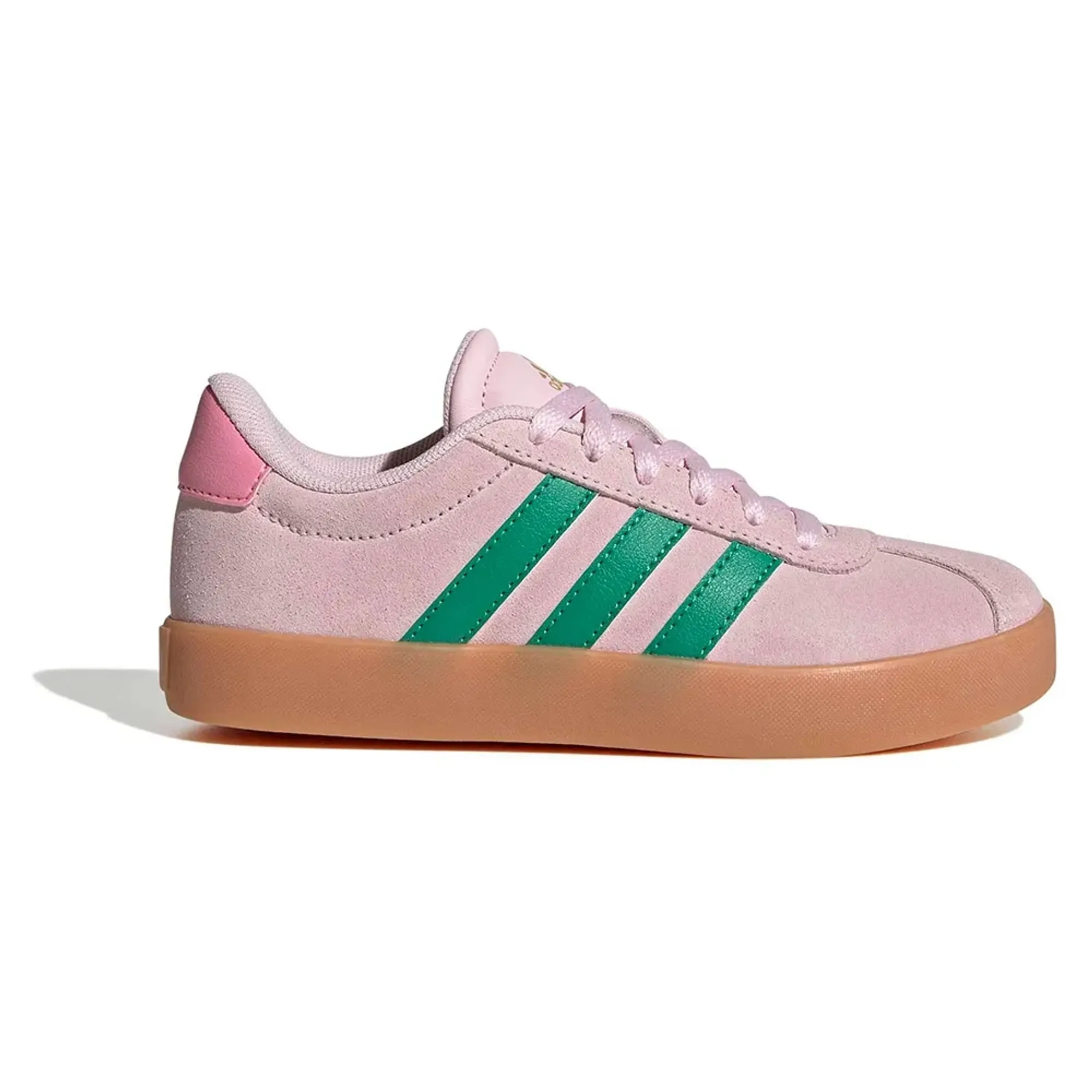 adidas  VL COURT 3.0 K  girls's Children's Shoes (Trainers) in Pink