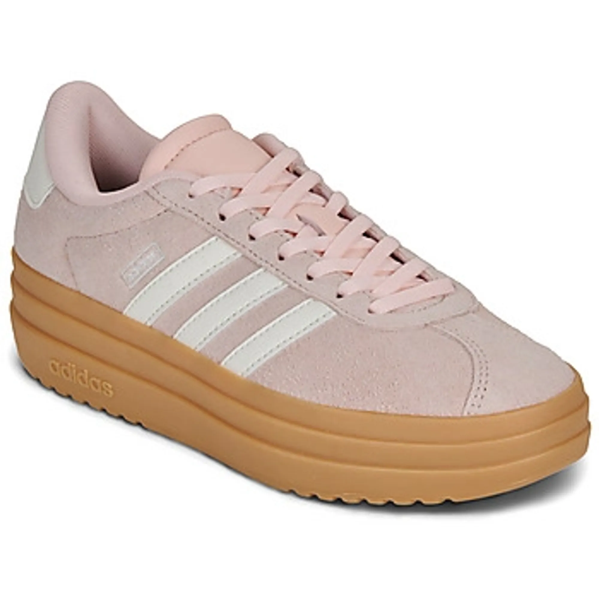 adidas  VL COURT BOLD J  girls's Children's Shoes (Trainers) in Pink
