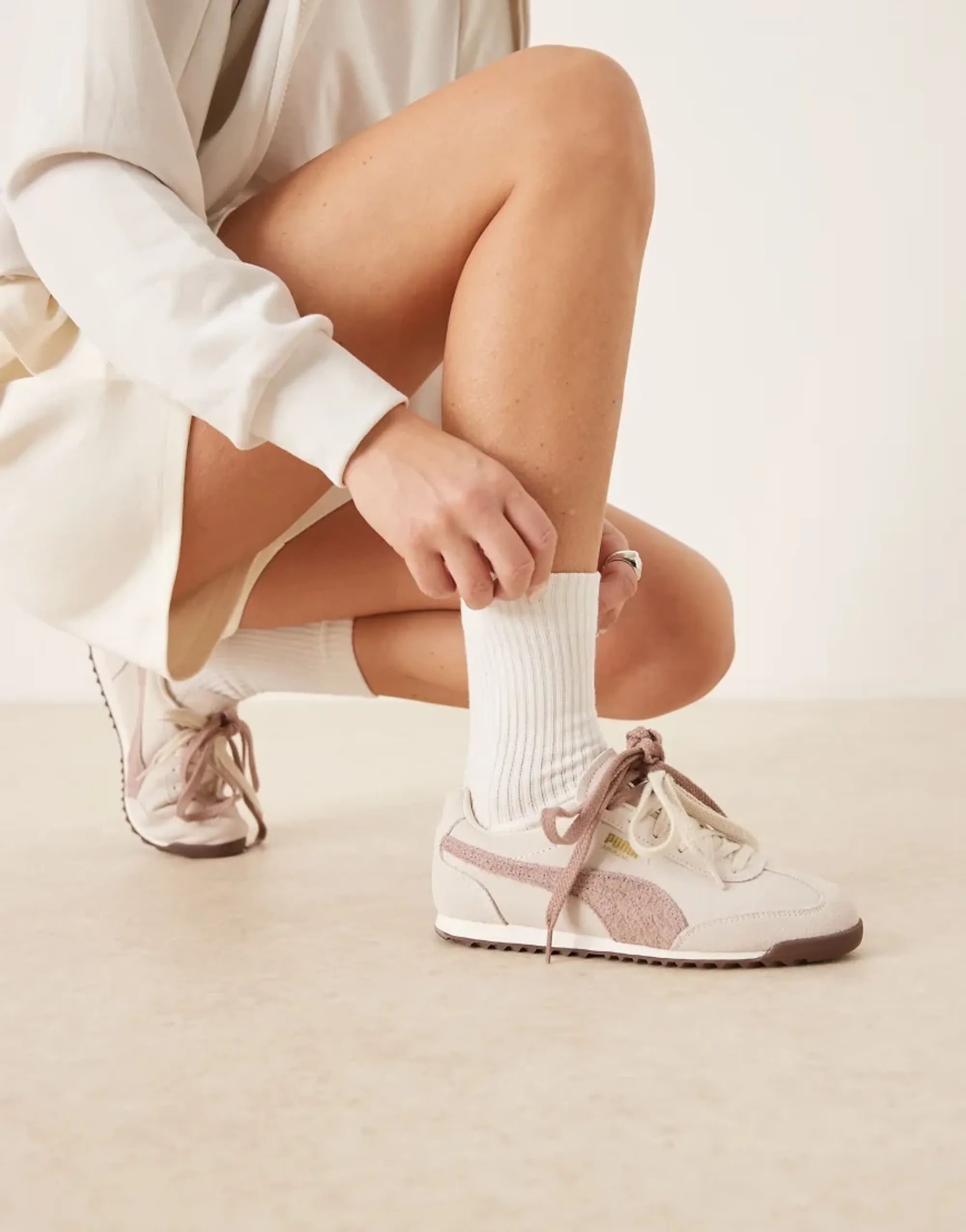 PUMA Arizona Trainers in Off-White Multi