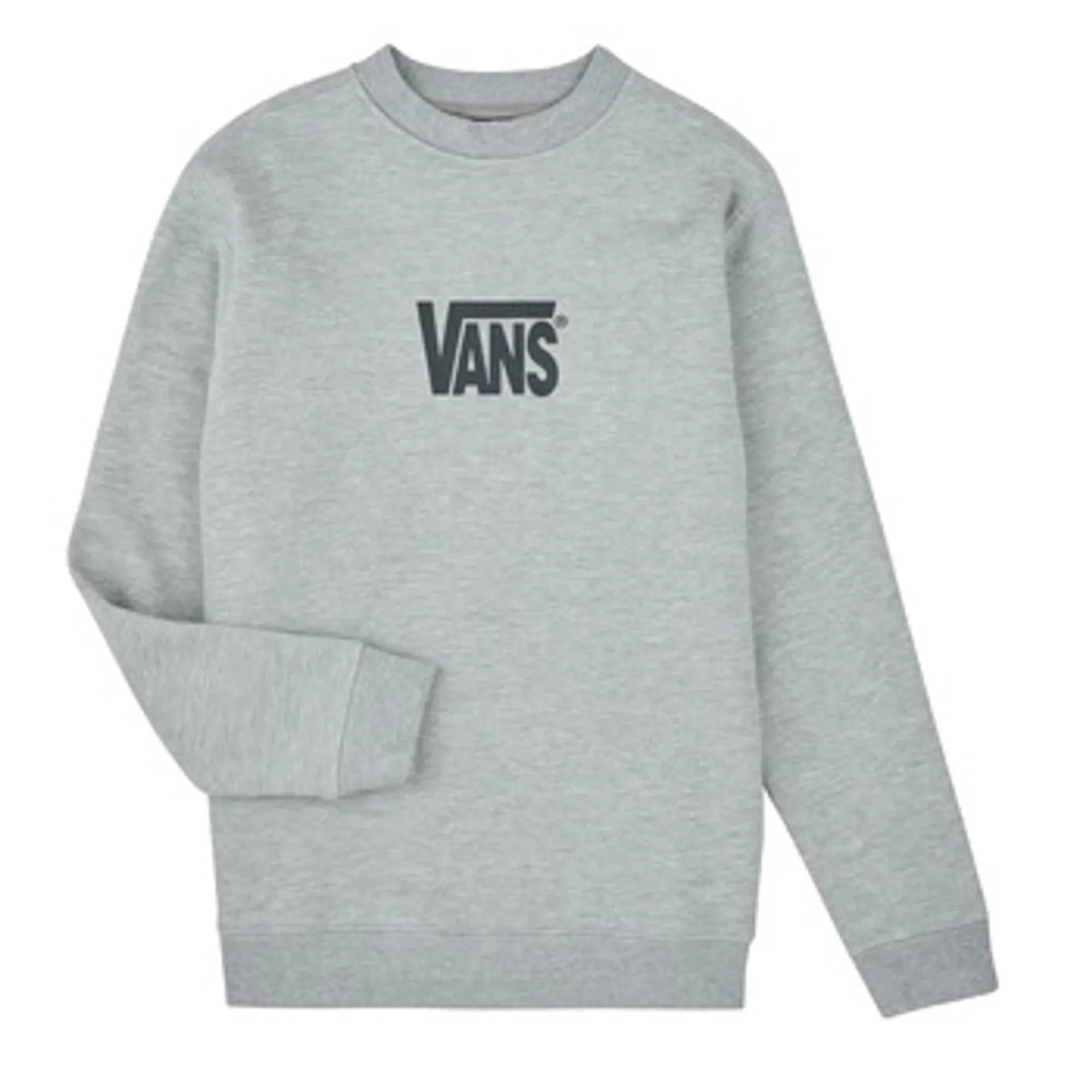Vans  STRETCH LOGO CREW  girls's Children's Sweatshirt in Grey