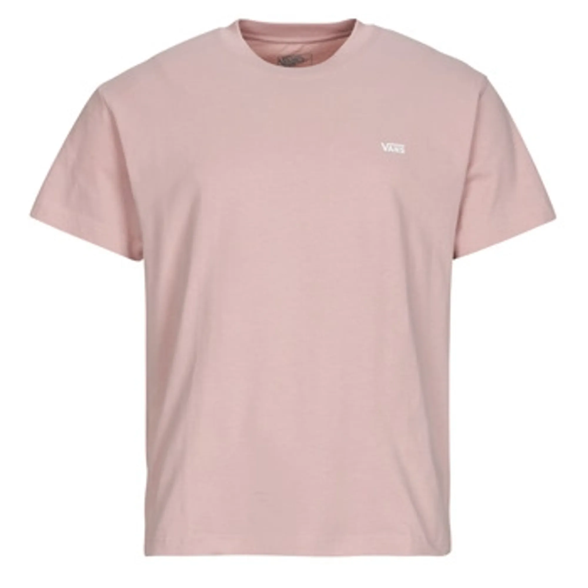 Vans  LEFT CHEST SS  men's T shirt in Pink