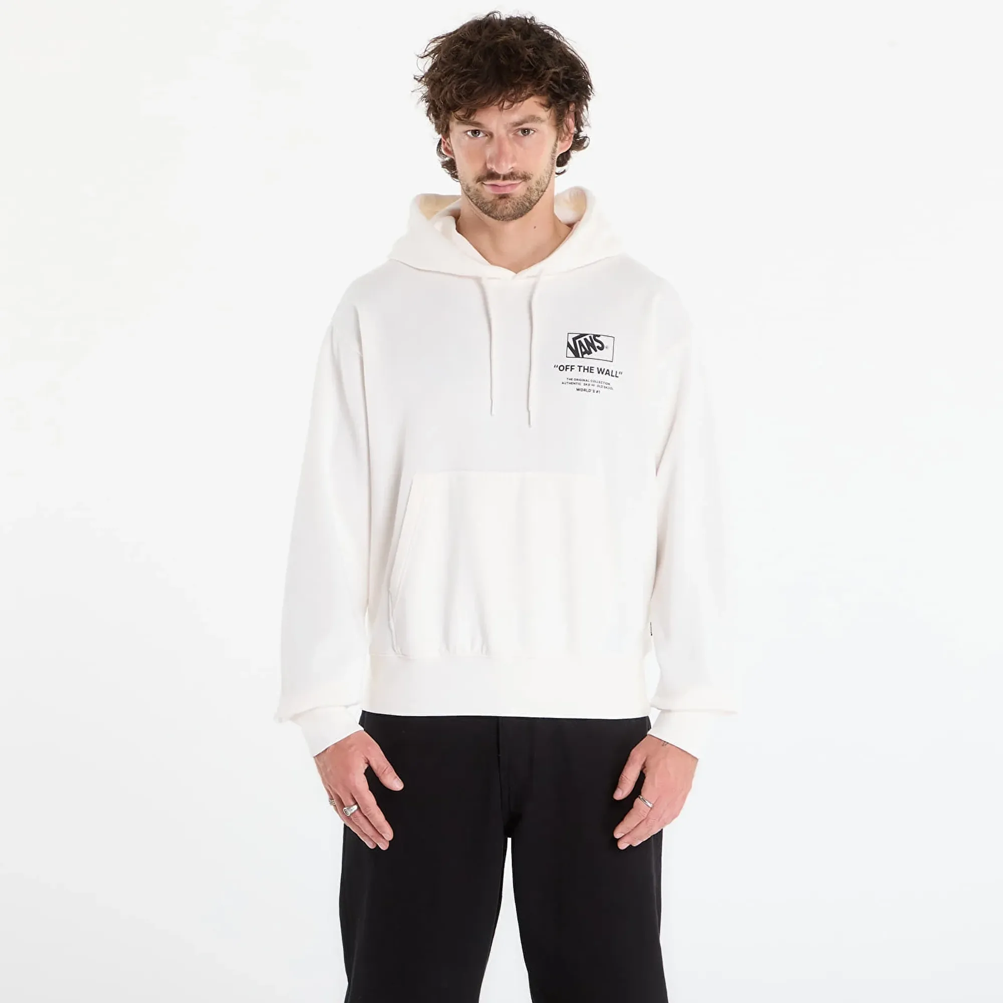 Sweatshirt Vans Stacked Hi Pullover Egret Xl