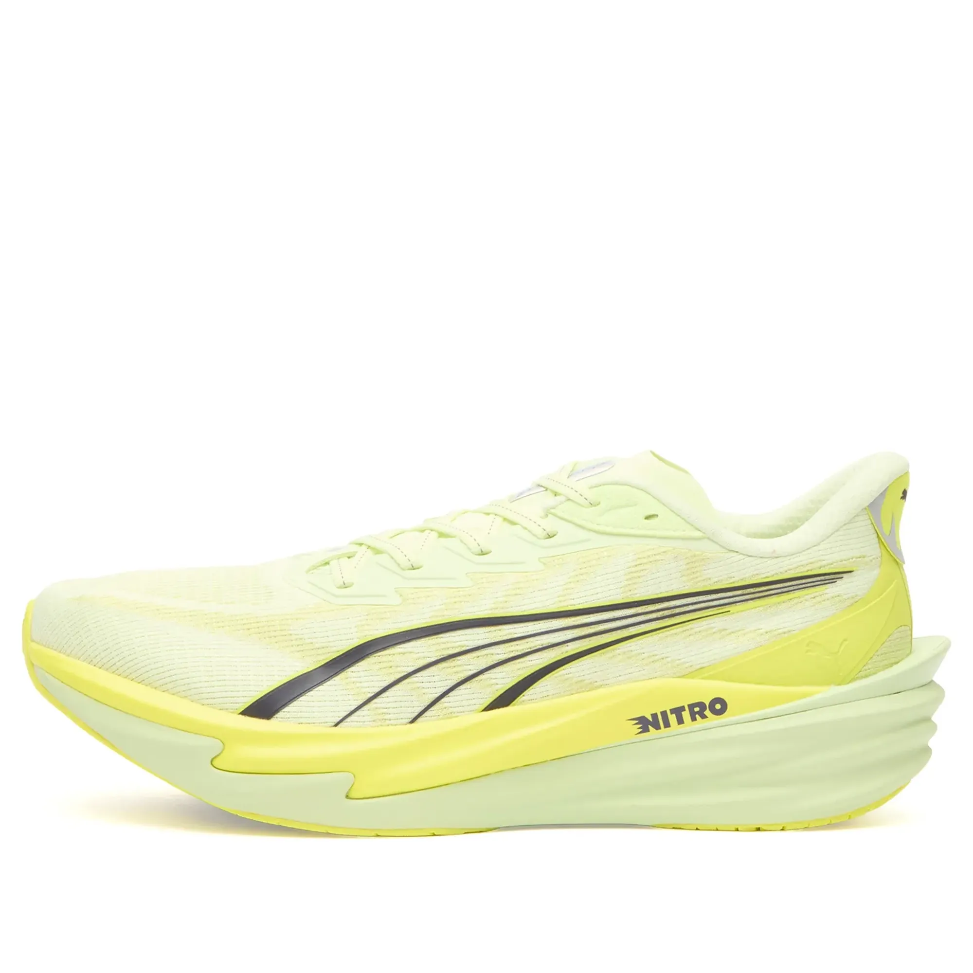 PUMA Deviate NITROâ¢ 4 Running Shoes Men in Green | Size 10
