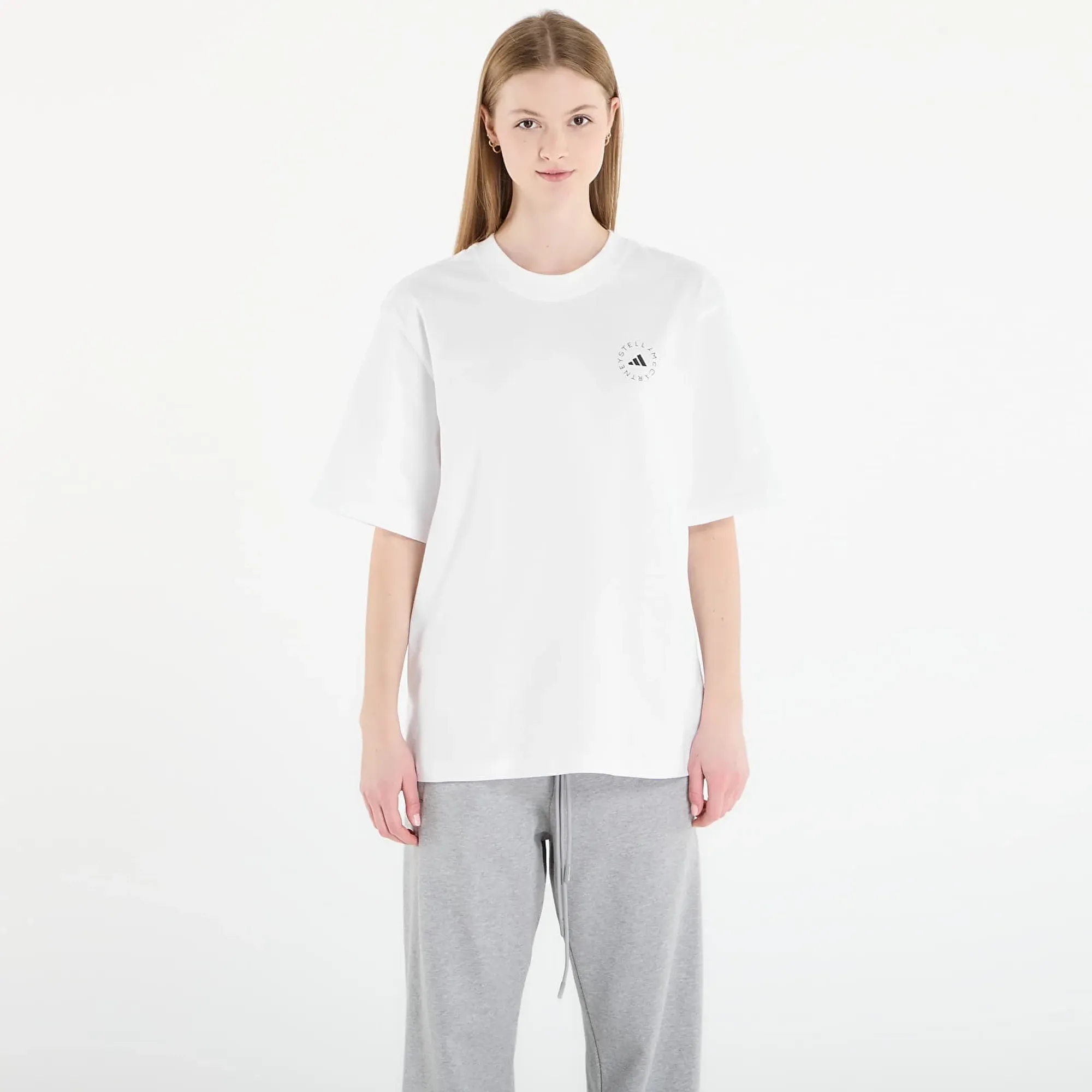T-Shirt Adidas X Stella Mccartney Loose Tee White Xs