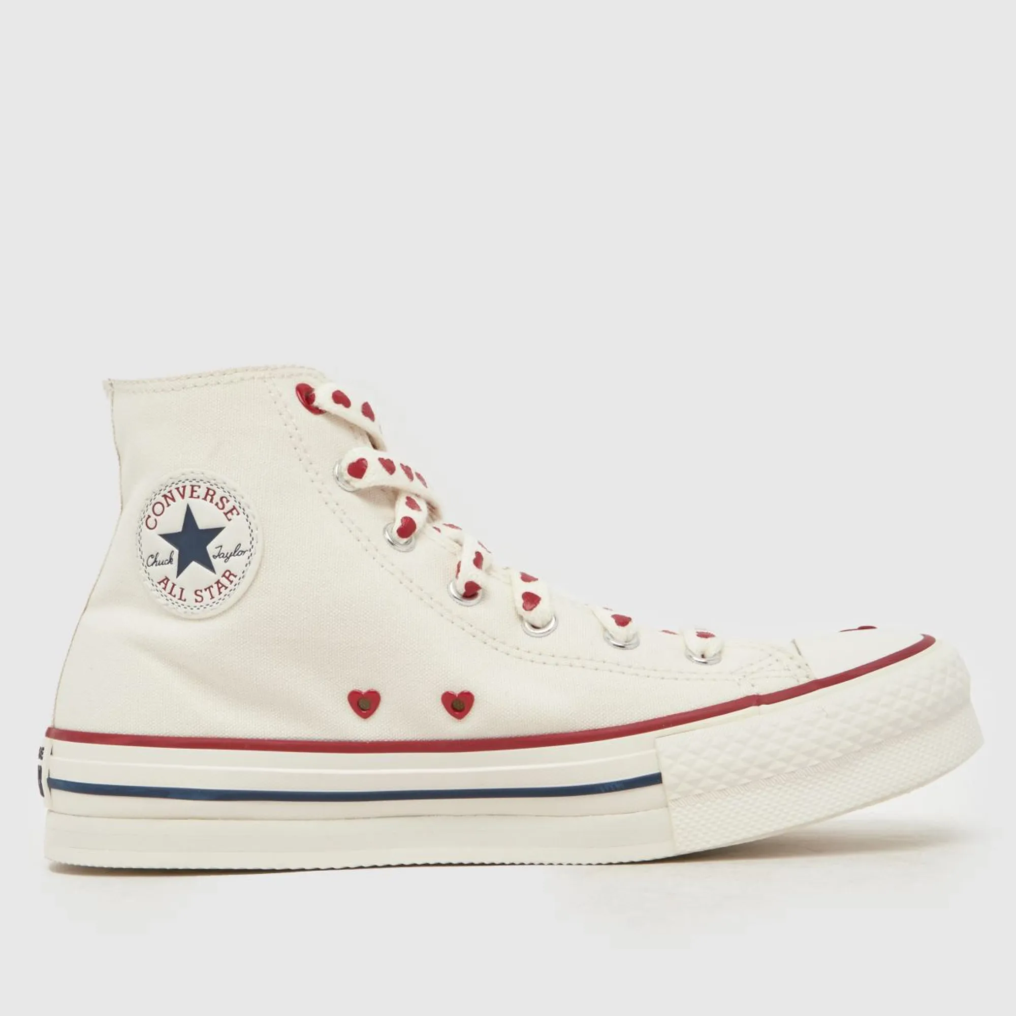 Converse Ctas Eva Lift Kid's Sneakers - White