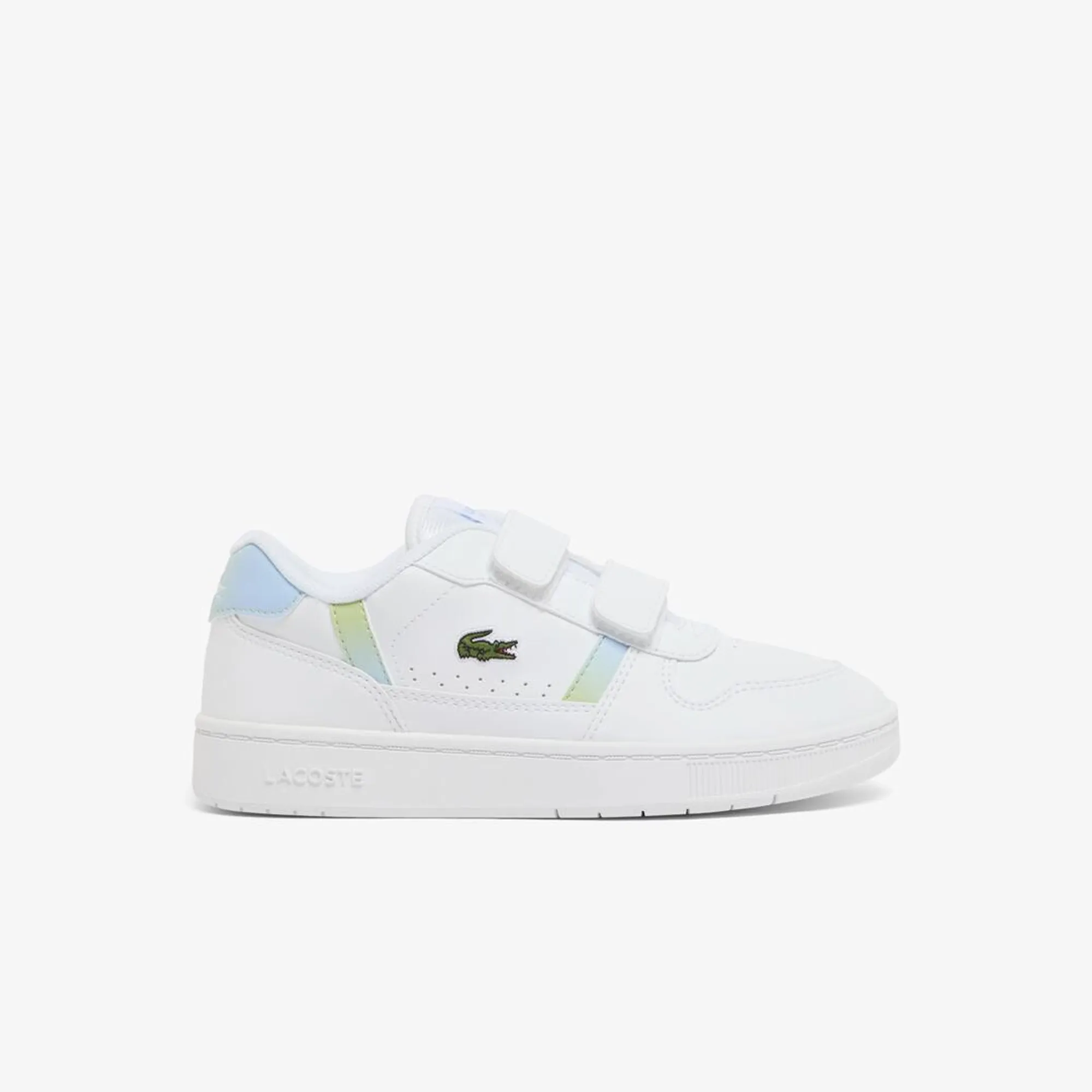 Lacoste Children's T-Clip Set Sneakers - White & Light Green