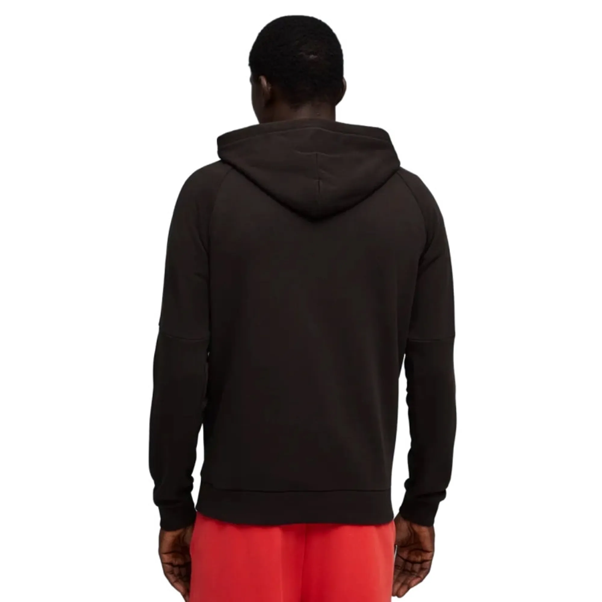 PUMA AC Milan King Hoodie Men, Black/Red Fire, size 3XL