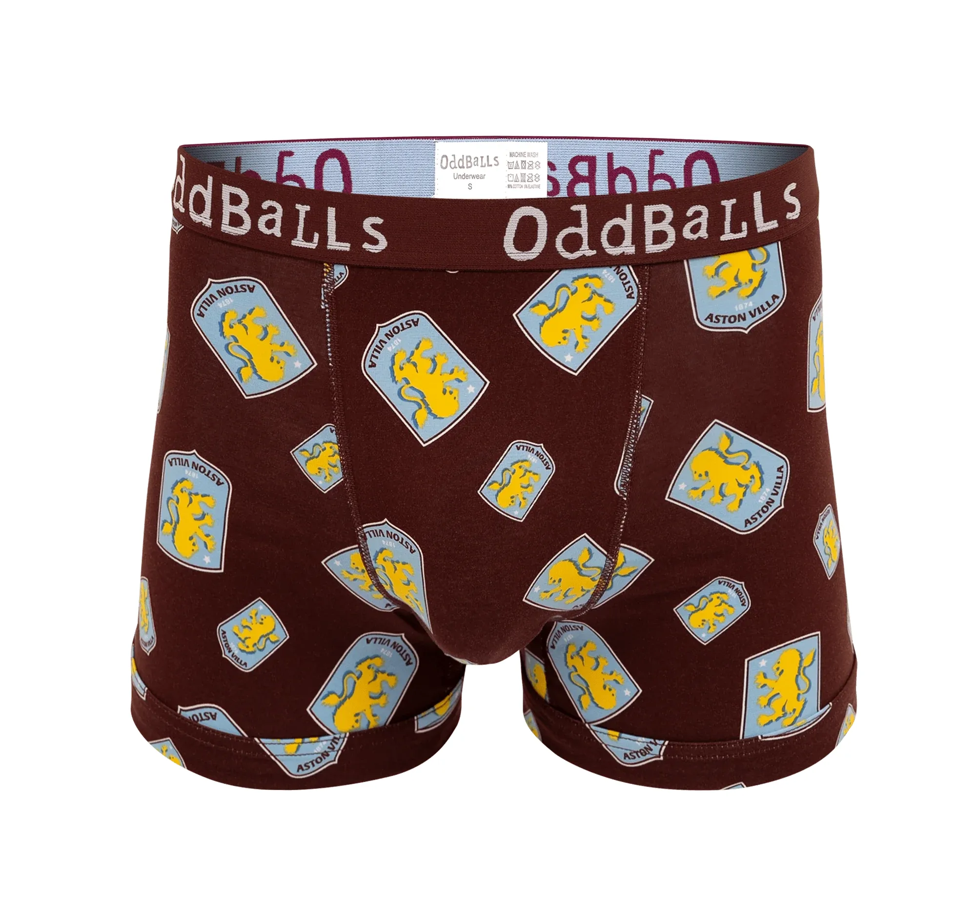 Aston Villa Claret - Mens Boxer Shorts