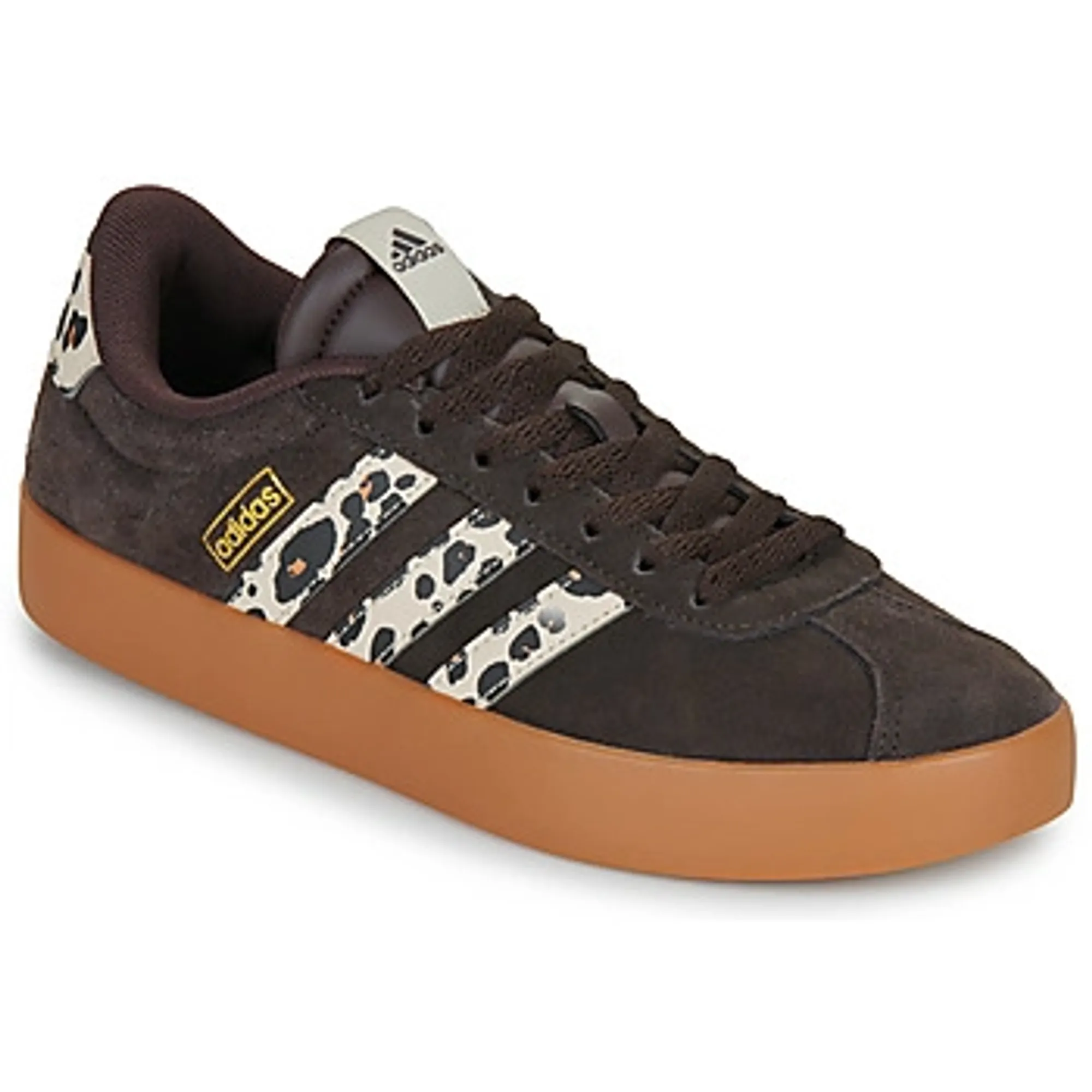 adidas  VL COURT 3.0  women's Shoes (Trainers) in Brown