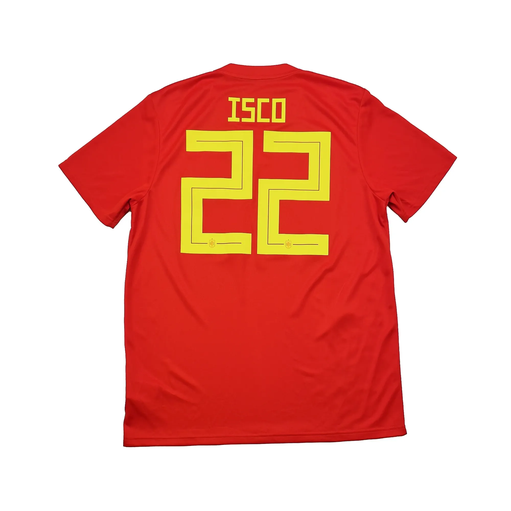 2018/19 Spain Isco #22 Home Shirt (L) Adidas | Cult Kits